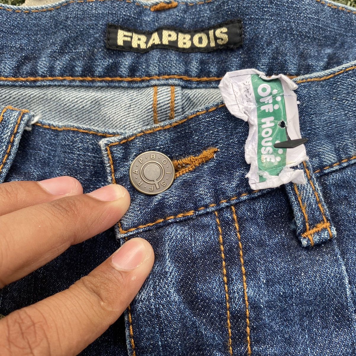 Frapbois × Issey Miyake × Japanese Brand Frapbois By Issey Miyake Chain Belt Print Blue Jeans Size US 33 - 3 Thumbnail
