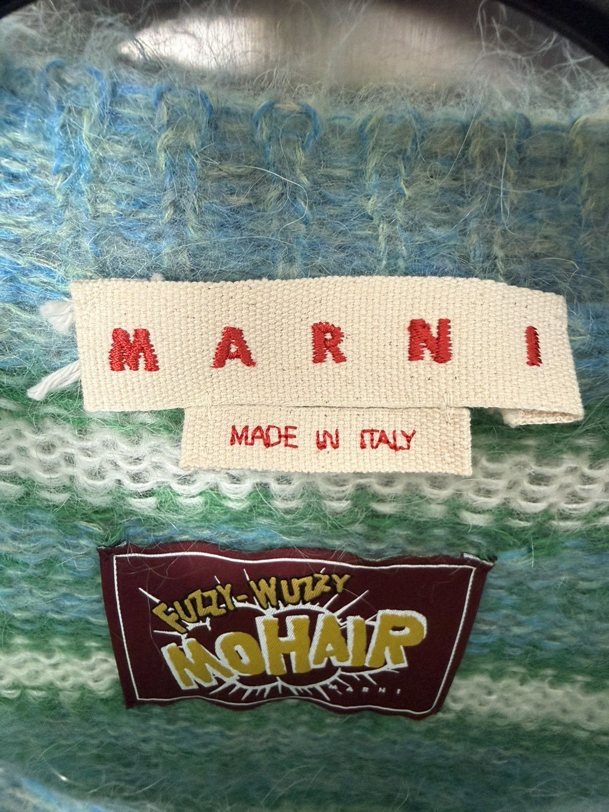 Marni Marni Lime green mohair sweater Size US S / EU 44-46 / 1 - 4 Thumbnail