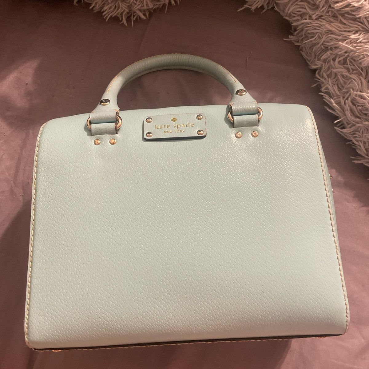 Teal Colored Kate Spade hand bag