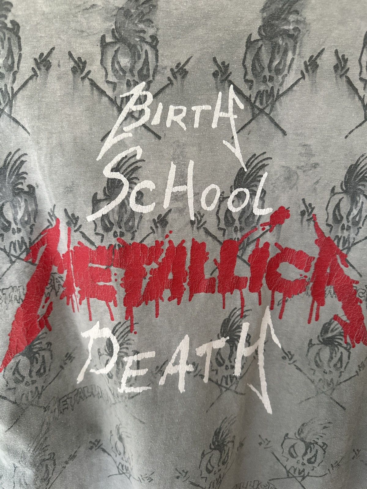 Metallica Metallica „Birth, School, Metallica Death“ All Over Print T Size US XL / EU 56 / 4 - 4 Thumbnail