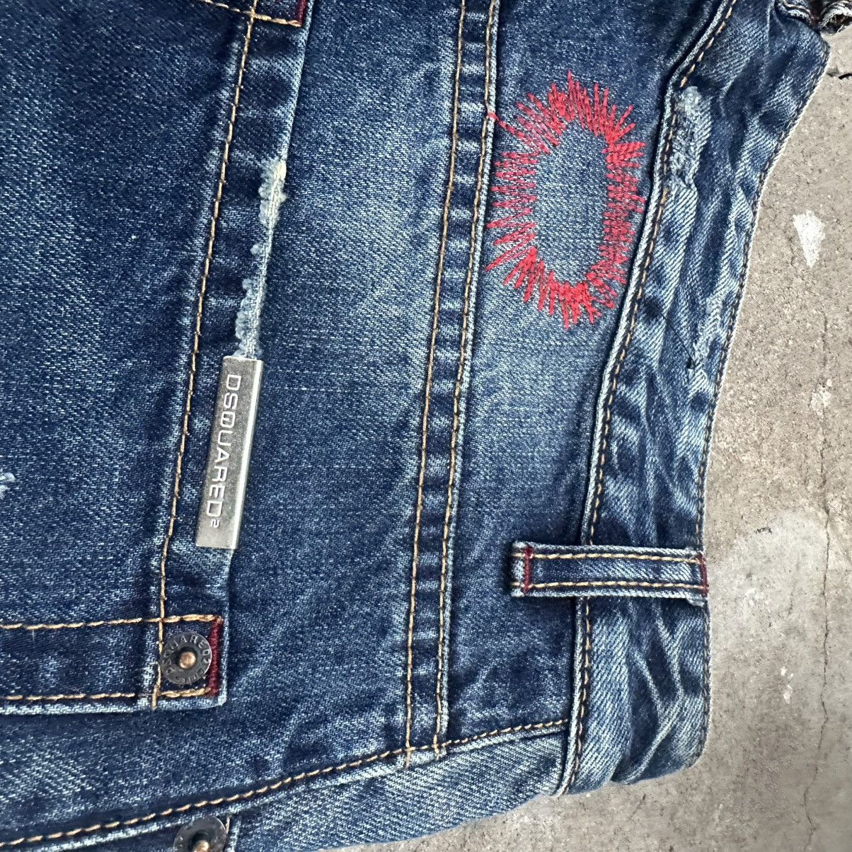 Dsquared2 Vintage Dsquared2 2015 Luxury Denim Jeans Made In Italy Size US 30 / EU 46 - 10 Thumbnail