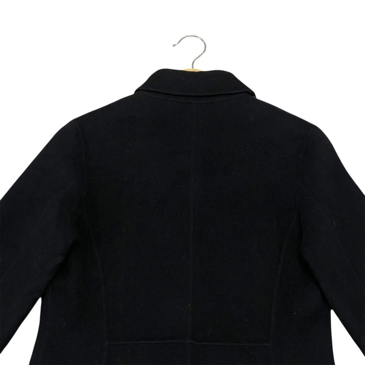 Gucci Vintage Sonia Rykiel Button Up Wool Coat — Parisian Luxury Size S / US 4 / IT 40 - 17 Thumbnail
