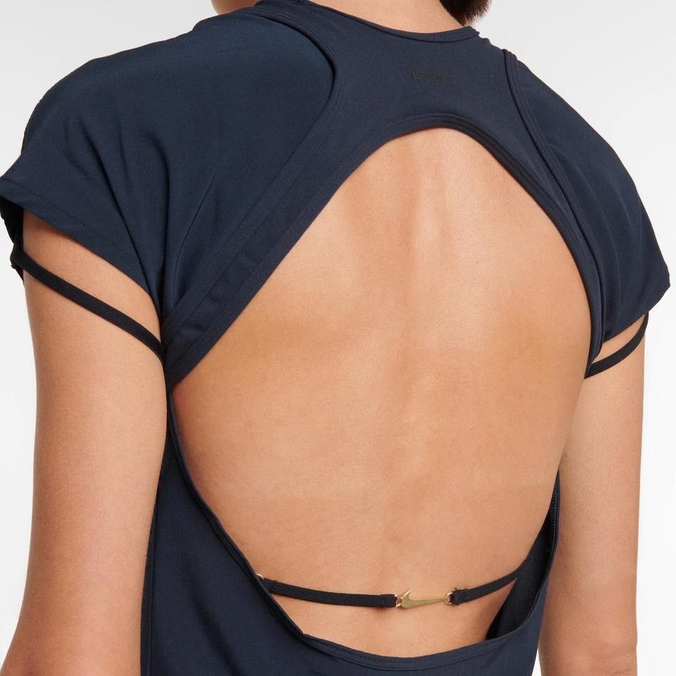 Jacquemus × Nike Nike x Jacquemus Blue Navy La Robe minidress Size M / US 6-8 / IT 42-44 - 4 Thumbnail