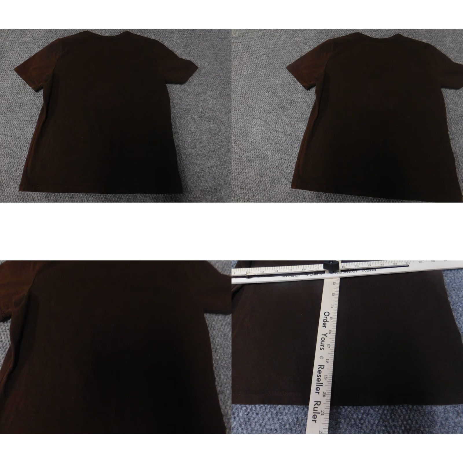 Jones New York Jones New York Top Womens Short Sleeve Shirt S Brown Crew Neck Blouse Signature Classic Casual Basic Shirt Size S / US 4 / IT 40 - 8 Thumbnail