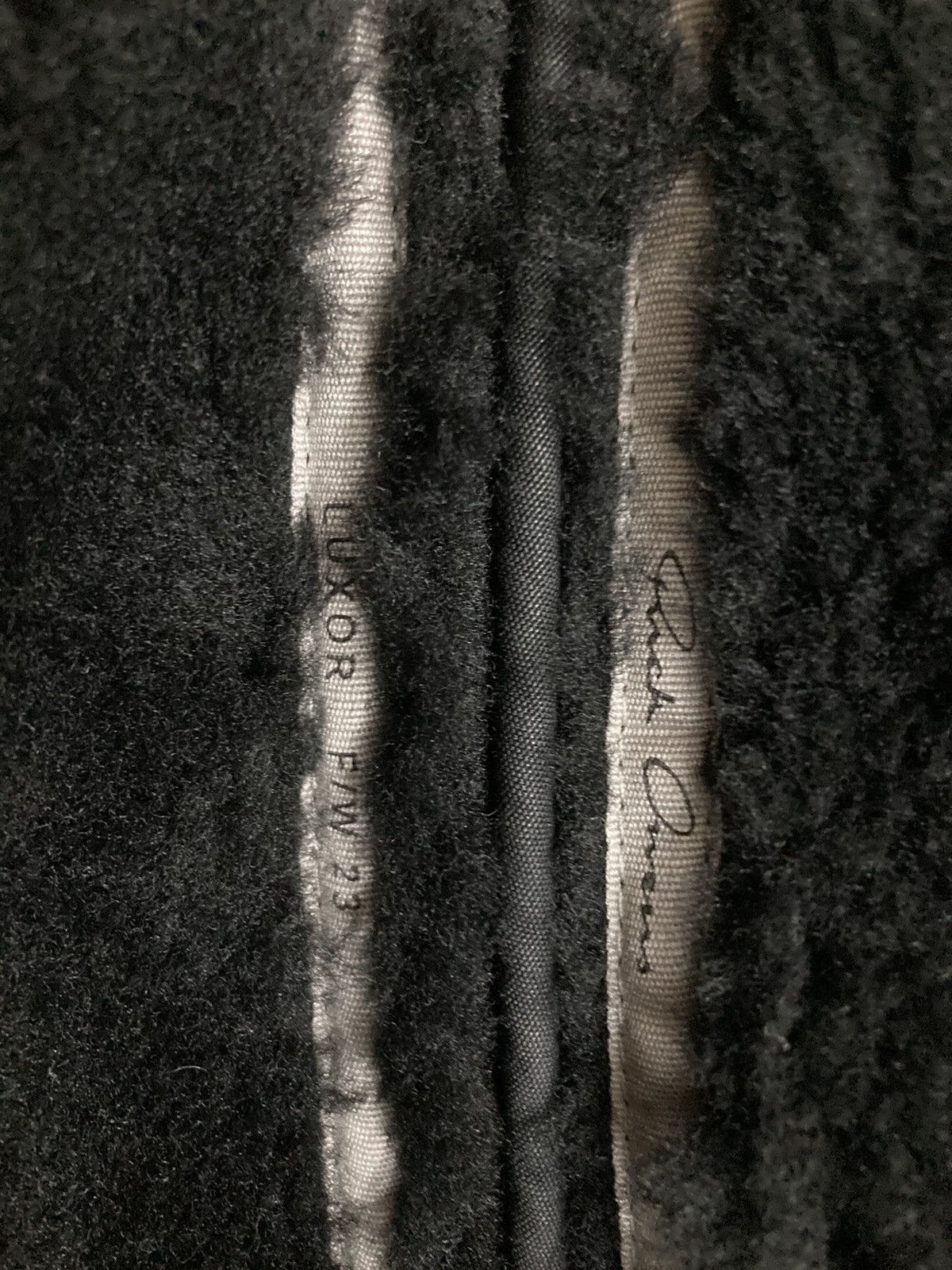 Rick Owens NEVER WORN / Rick OWENS Cropped girdered shearling jacket Size US M / EU 48-50 / 2 - 4 Thumbnail