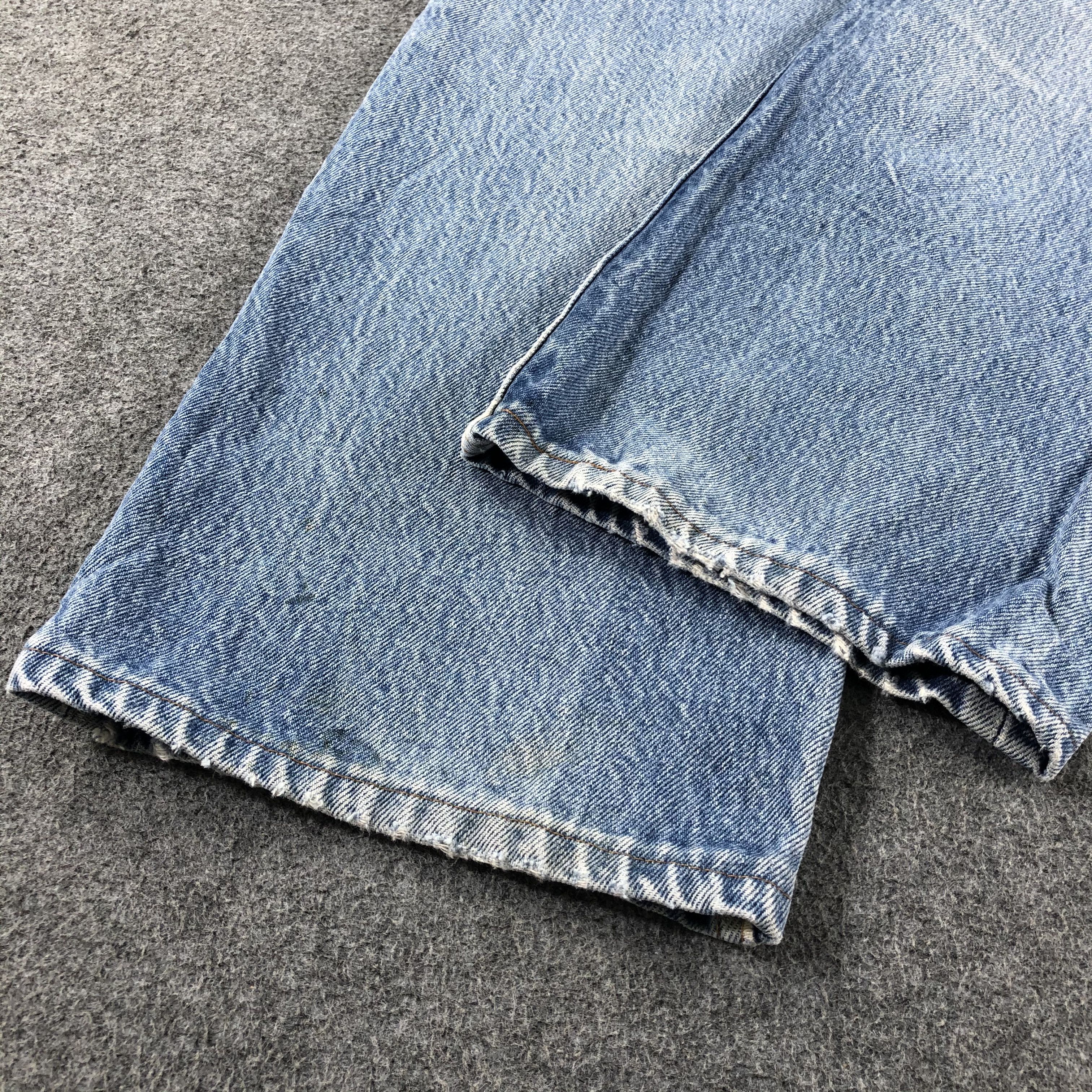 Levi's Vintage Blue Wash Levis 501 Jeans-J2508 Size US 36 / EU 52 - 6 Thumbnail