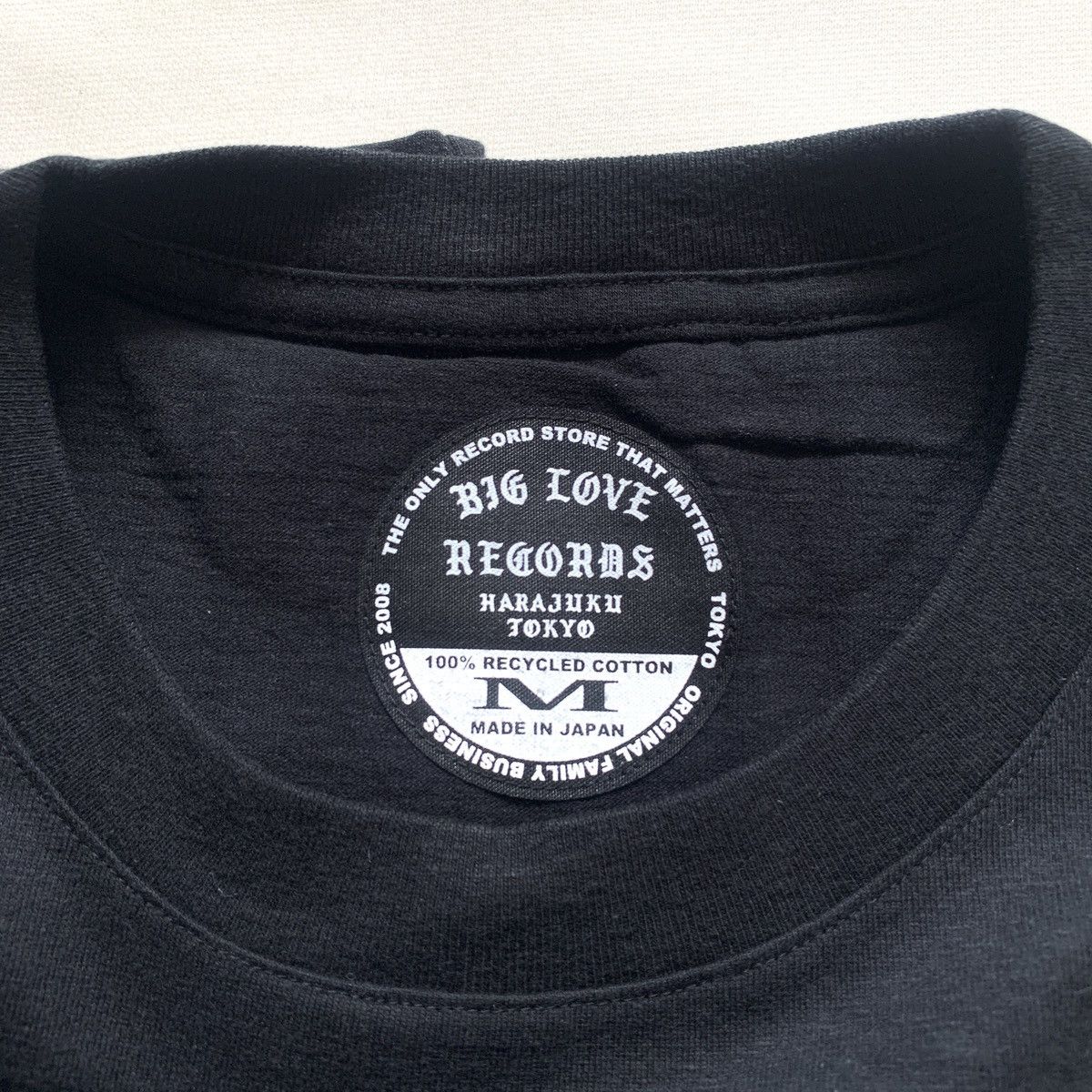 Japanese Brand BIG LOVE RECORDS HARAJUKU TOKYO TEE Size US M / EU 48-50 / 2 - 4 Thumbnail