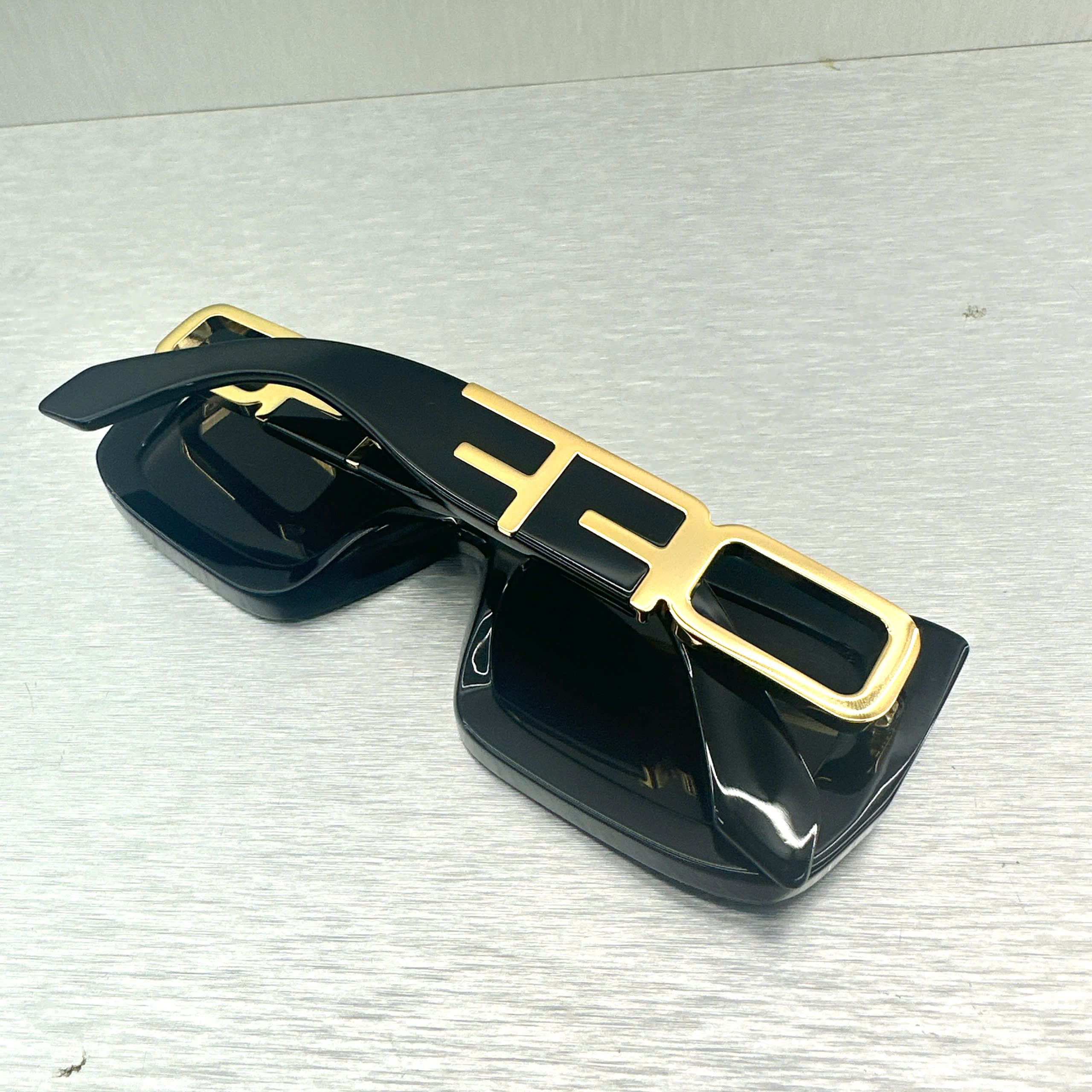 Off-White OFF WHITE Boston Rectangular Frame Sunglasses BLACK Size ONE SIZE - 3 Thumbnail
