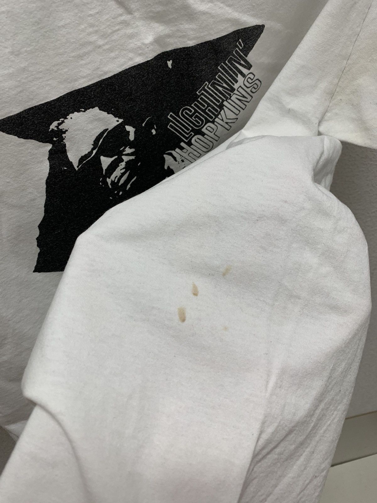 Band Tees Lightnin Hopkins vintage band rock t-shirt L sz madeinusa Size US L / EU 52-54 / 3 - 7 Thumbnail