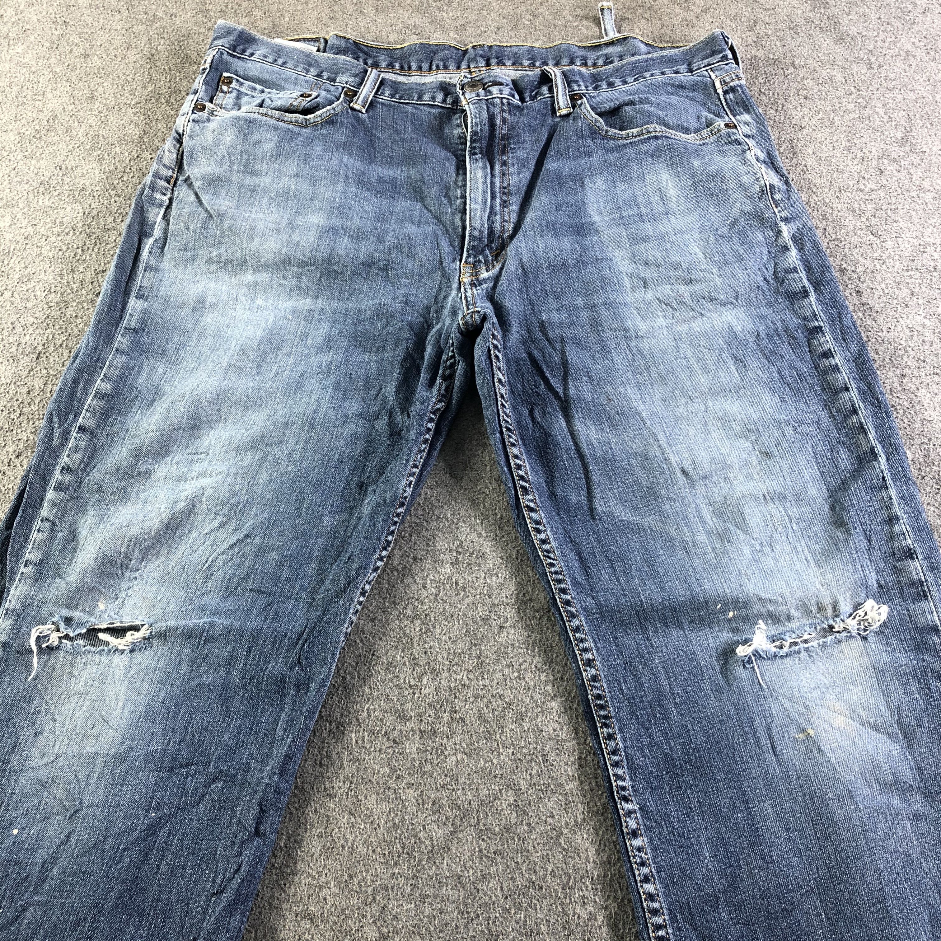 Levi's Vintage Blue Wash Levis 514 Jeans-J4352 Size US 38 / EU 54 - 3 Thumbnail