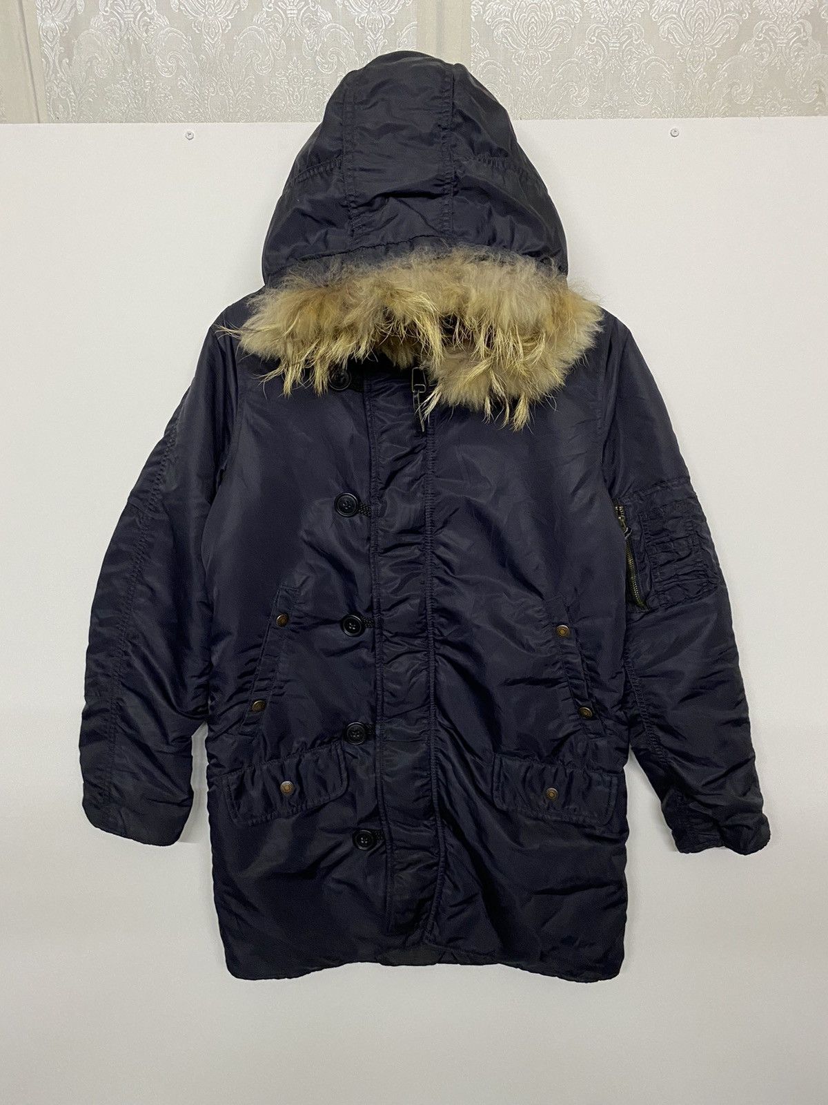 MOUSSY Winter 2003 Jacket Moussy Fur Hoodie Jacket Size US M / EU 48-50 / 2 - 1 Thumbnail