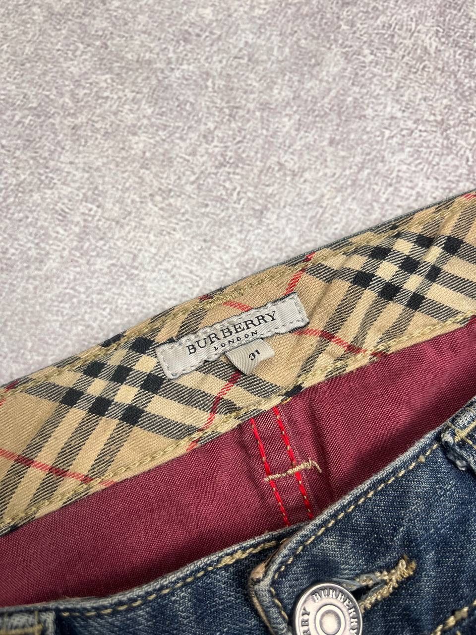 Burberry Vintage Burberry Nova Check Baggy Jeans Y2K 31 Size US 31 - 7 Thumbnail