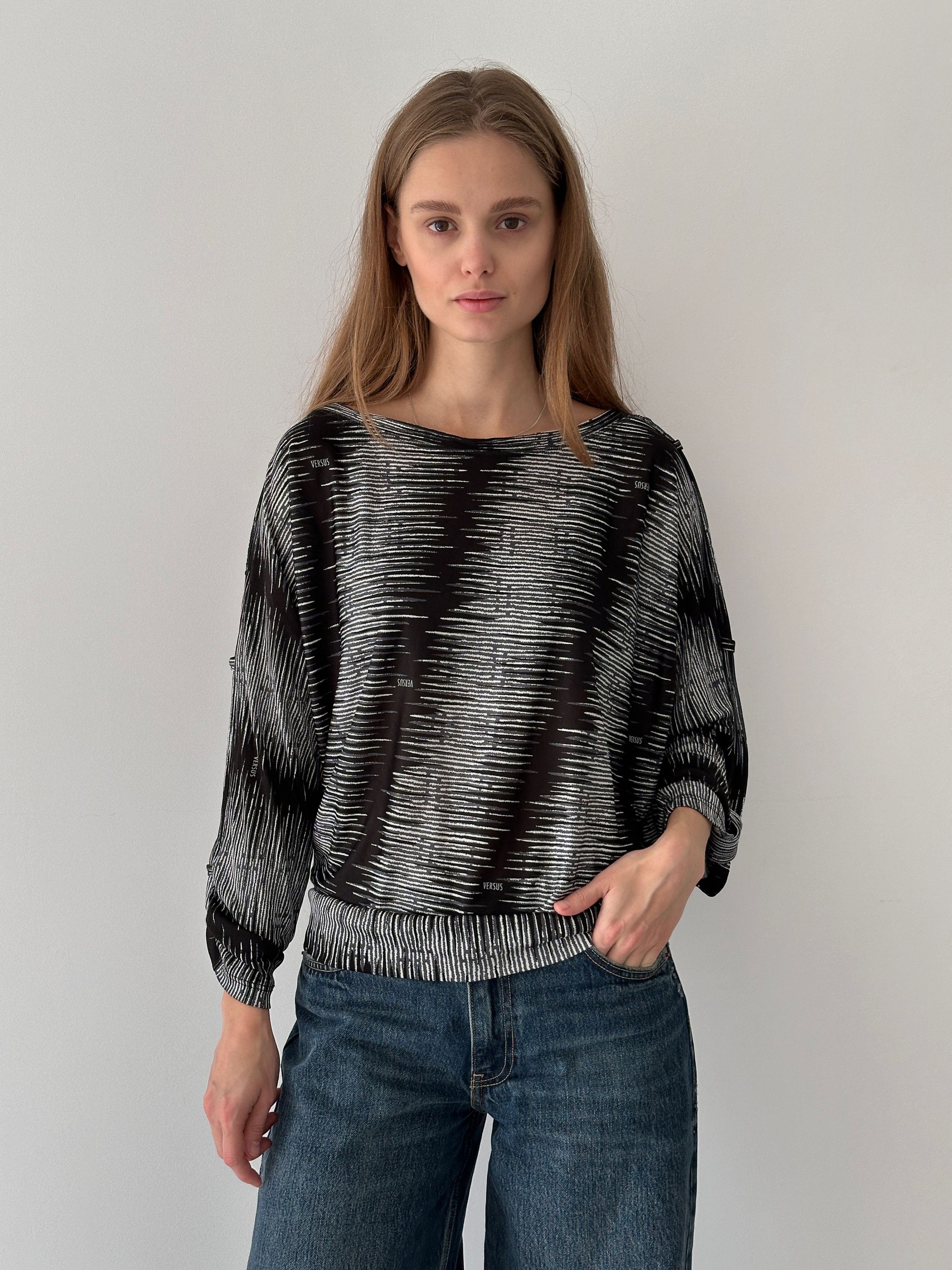 Versace Versus Versace Viscose Blouse Size M / US 6-8 / IT 42-44 - 1 Thumbnail