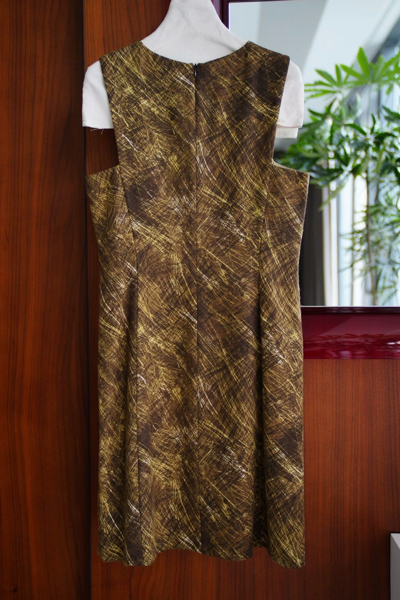 Kenzo Kenzo Vintage Women's Printed Wool Dress Fr40/L Size M / US 6-8 / IT 42-44 - 6 Thumbnail