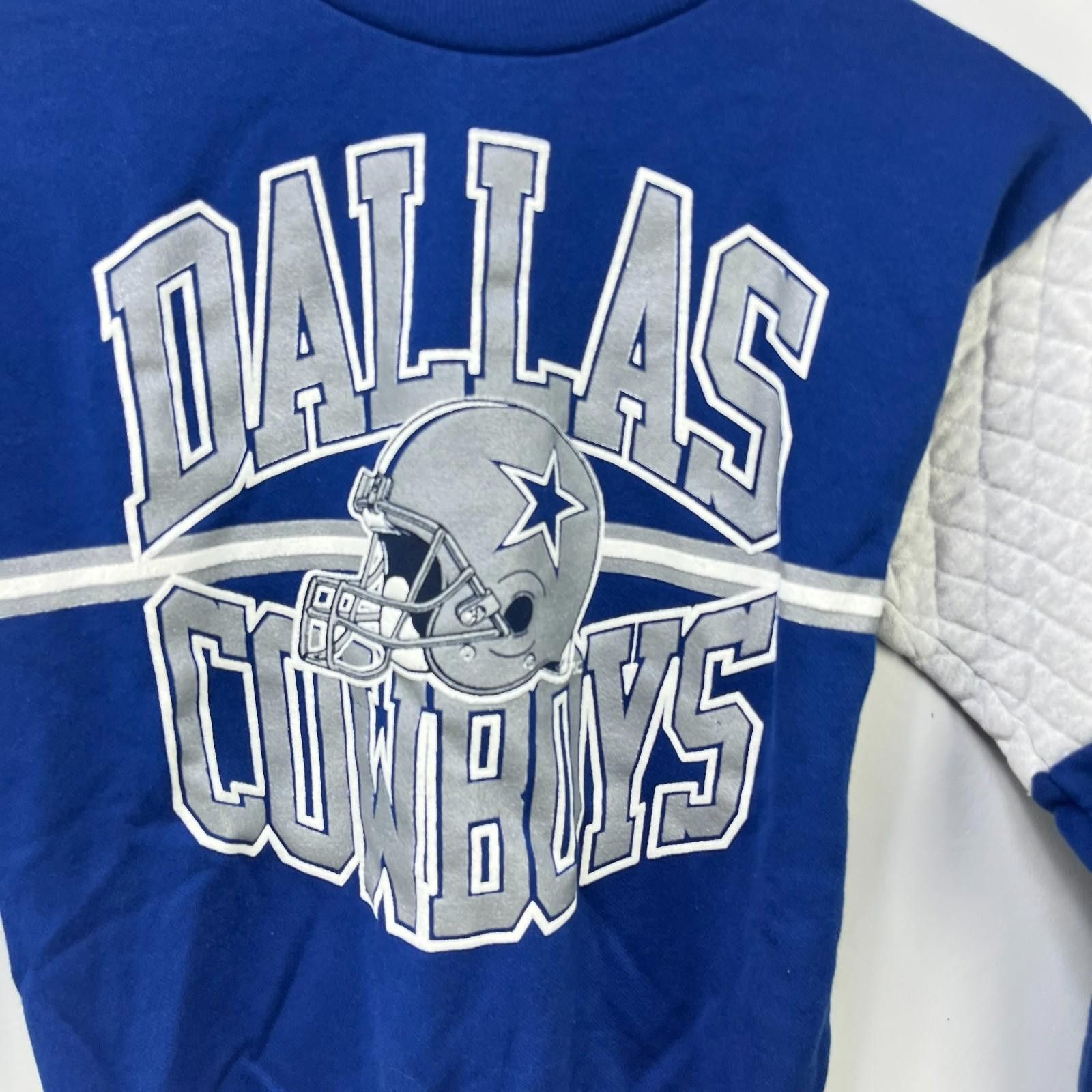 Other Vintage 90s Dallas Cowboys Youth Medium Sweatshirt Grey Size ONE SIZE - 2 Thumbnail