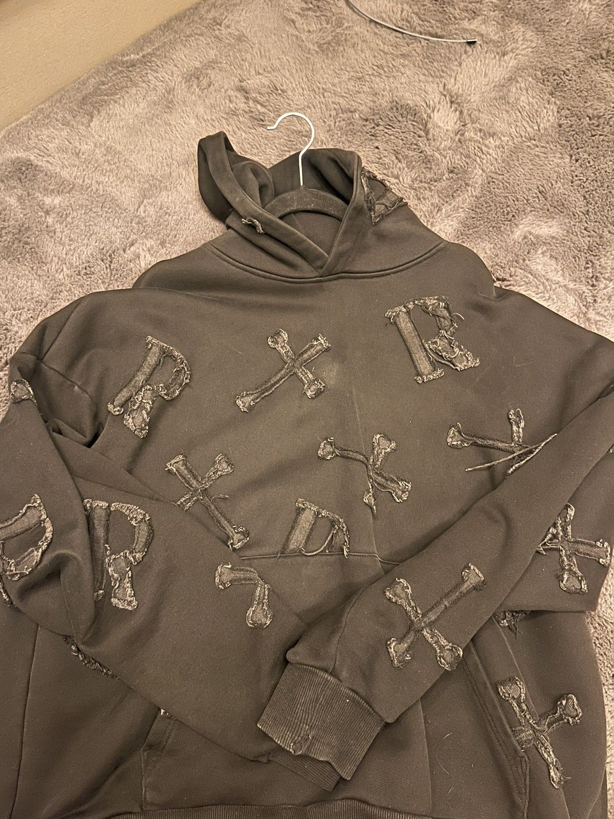 Racer Worldwide racer worldwide black patch hoodie Size US L / EU 52-54 / 3 - 1 Thumbnail