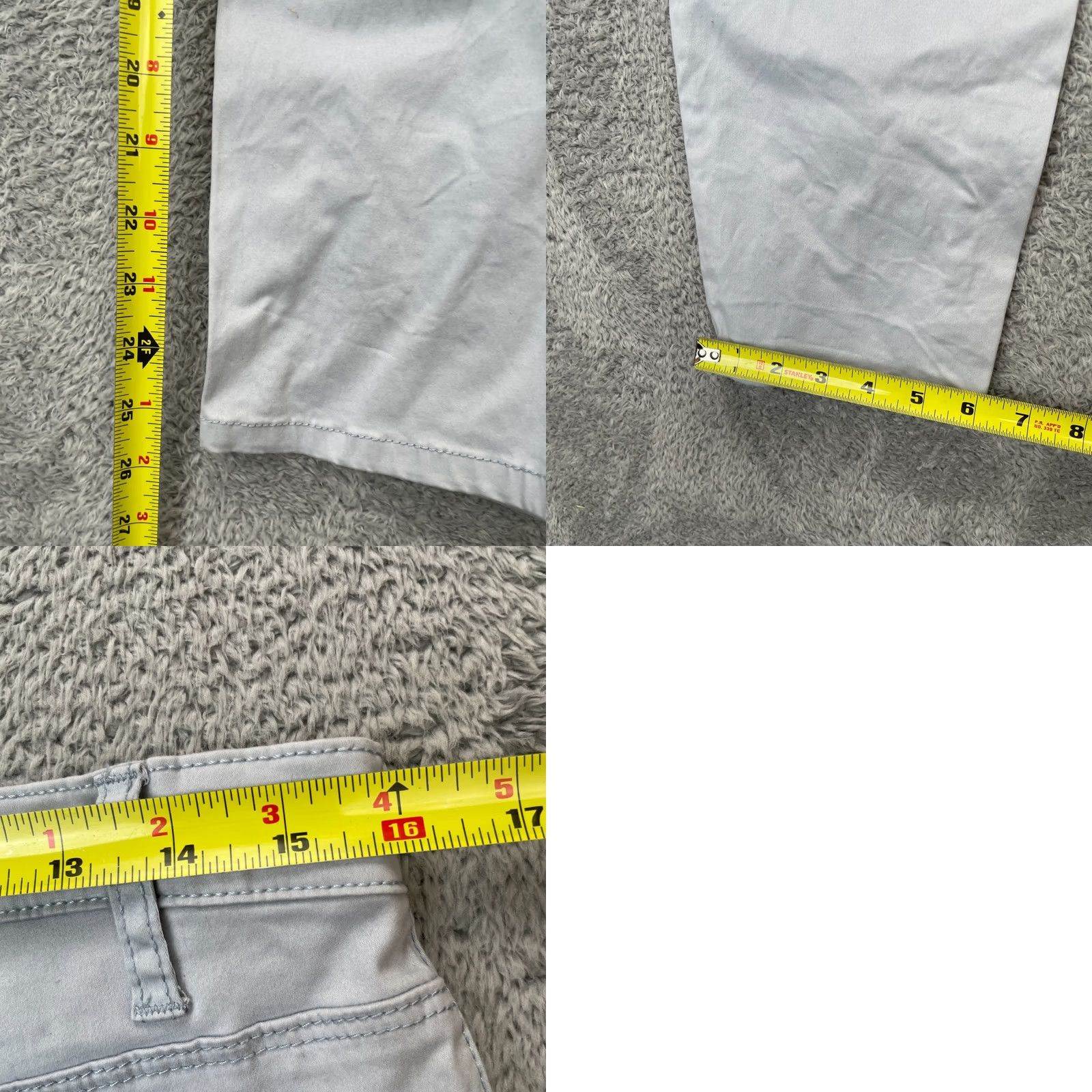 Buffalo David Bitton Buffalo David Bitton Jeans Womens 12 Blue Daily Mid Rise Stretch Ankle Grazer Size 24" / US 00 / IT 34 - 8 Thumbnail