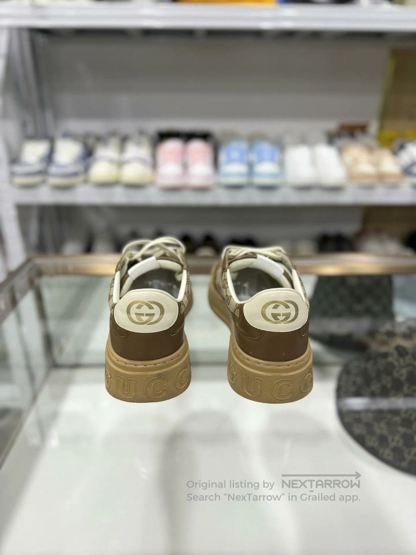 Gucci Gucci Brown Monogram Sneakers Men's 43. Size US 10 / EU 43 - 3 Thumbnail