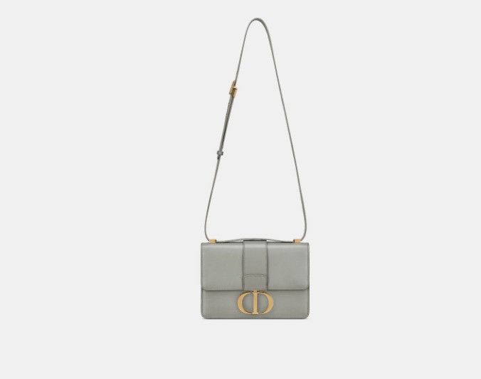 Dior o1w1db11124 Size: OS / 30 Montaigne Bag in Stone Grey Size ONE SIZE - 4 Thumbnail