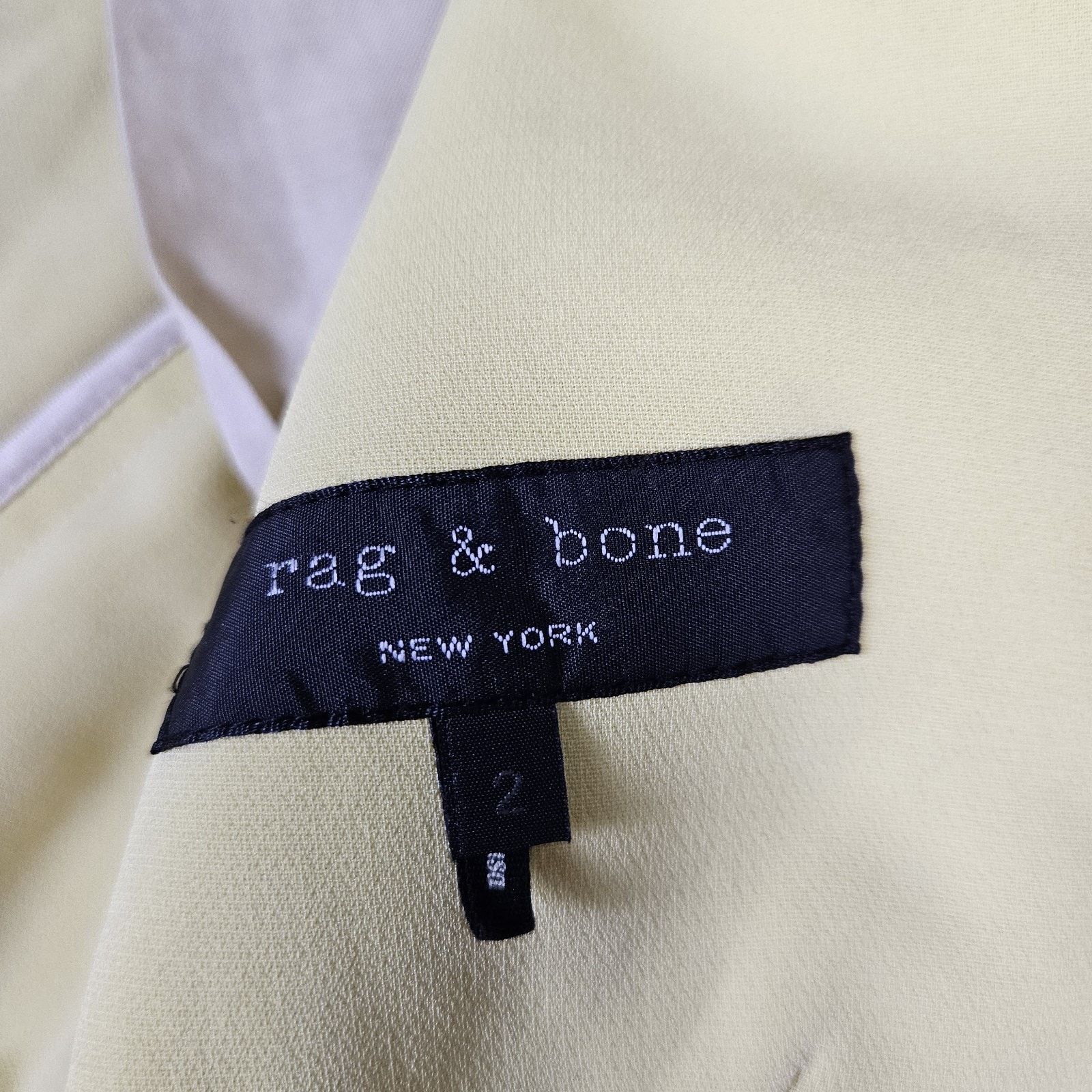 Rag & Bone Rag & Bone Tuxedo Blazer Jacket Formal Spring Wedding Size XS / US 0-2 / IT 36-38 - 6 Thumbnail