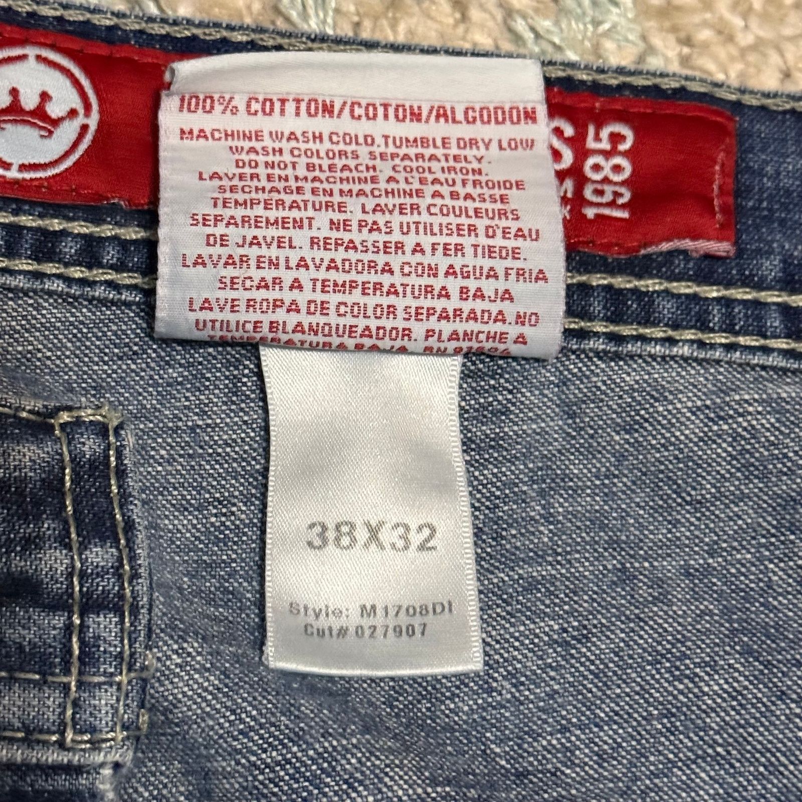 JNCO Vintage JNCO Jeans Baggy Wide Leg Script Spellout 36x31 Y2K Size US 36 / EU 52 - 10 Thumbnail