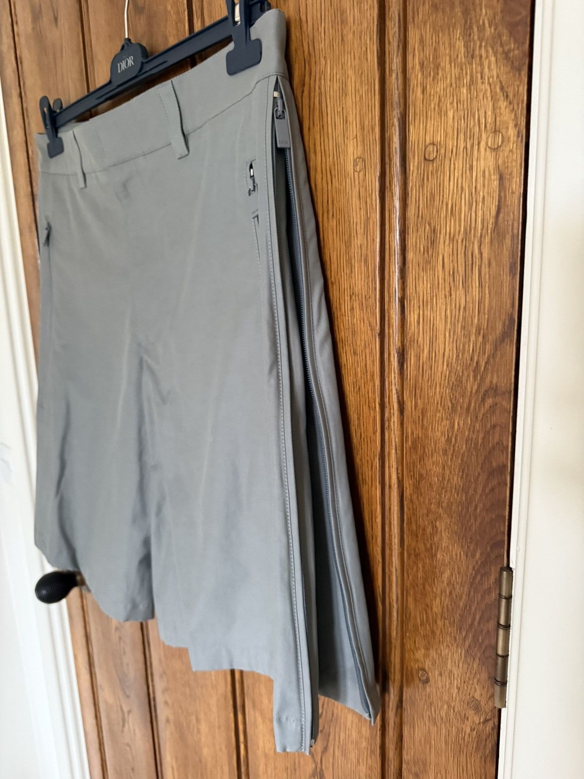 Dior SS24 $1.6k🤑 Dior zip gusseted baggy wide shorts Kim Jones 48 Size US 32 / EU 48 - 18 Thumbnail