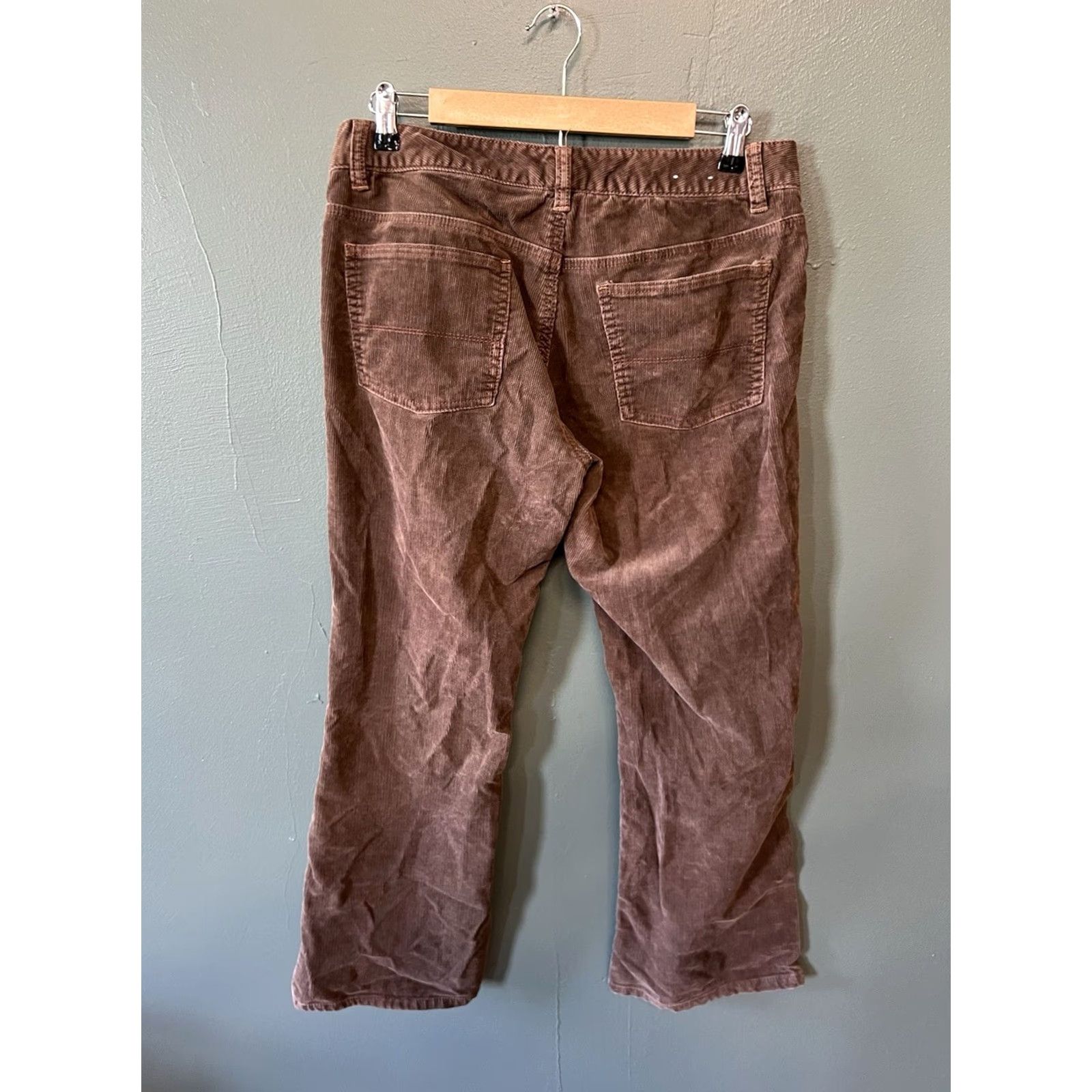 Polo Ralph Lauren VINTAGE Polo Ralph Lauren Women's Brown Corduroy Straight Leg Pants 10 x 30 Pants Brown Polo Ralph Lauren Women's Corduroy Chino Straight 10 Mens? Size 32" / US 10 / IT 46 - 2 Thumbnail