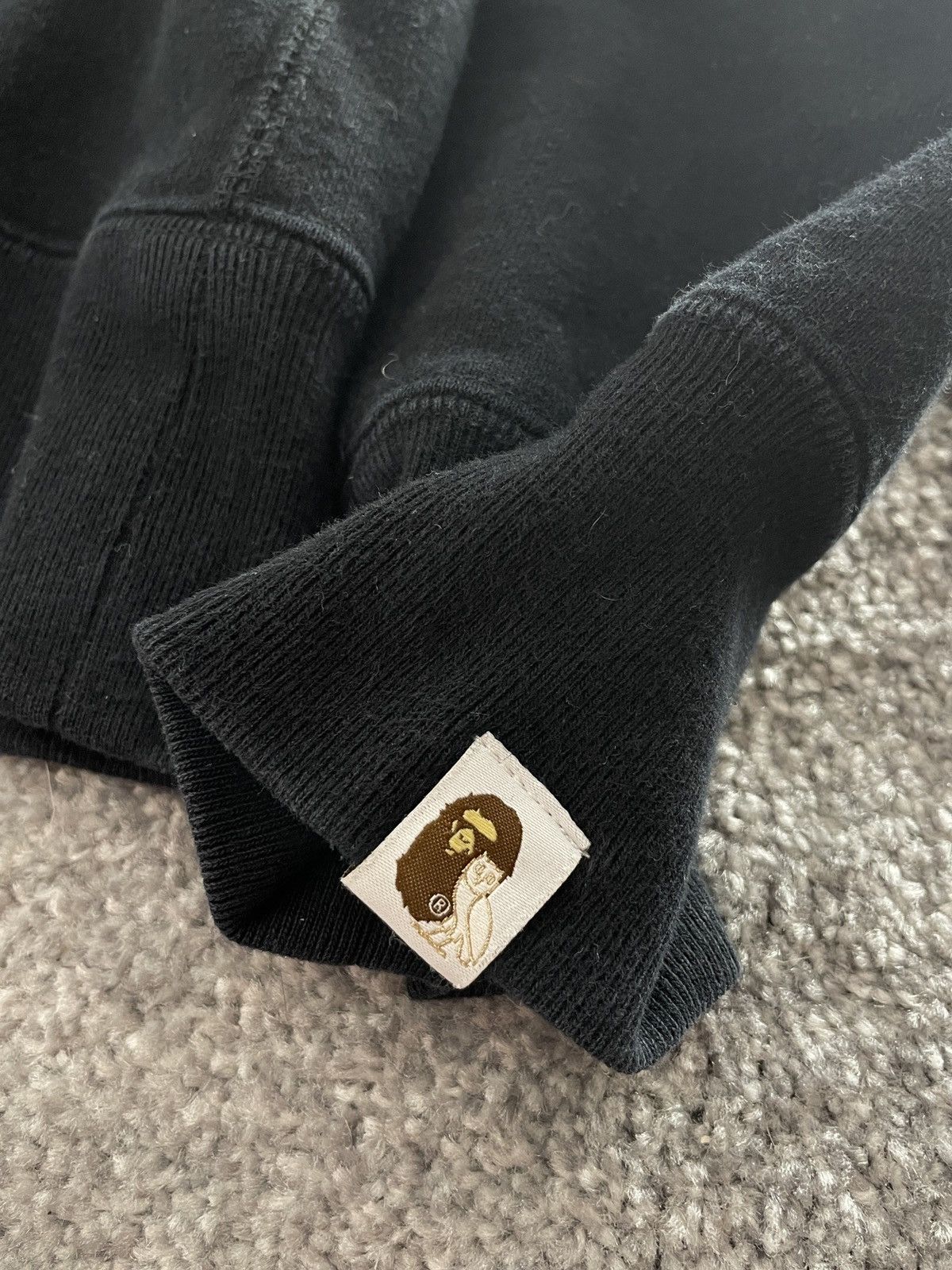 bape x ovo hoodie with back print