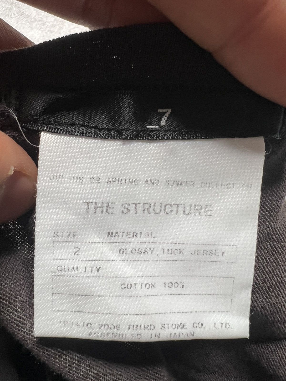 Julius Julius_7 S/S 06 “The Structure” Manifesto Tee Size US M / EU 48-50 / 2 - 6 Thumbnail