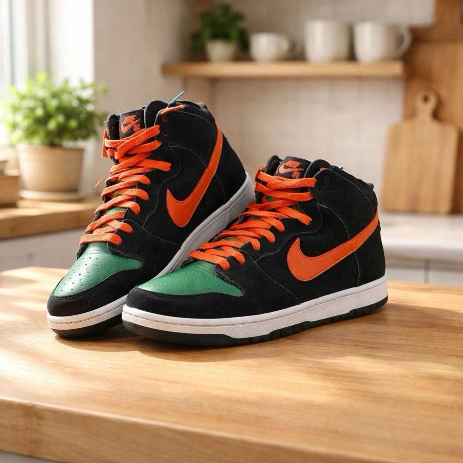Nike Nike SB Dunk High Pro Jagermeister Roller Derby Mens Size 13 Size US 13 / EU 46 - 1 Thumbnail