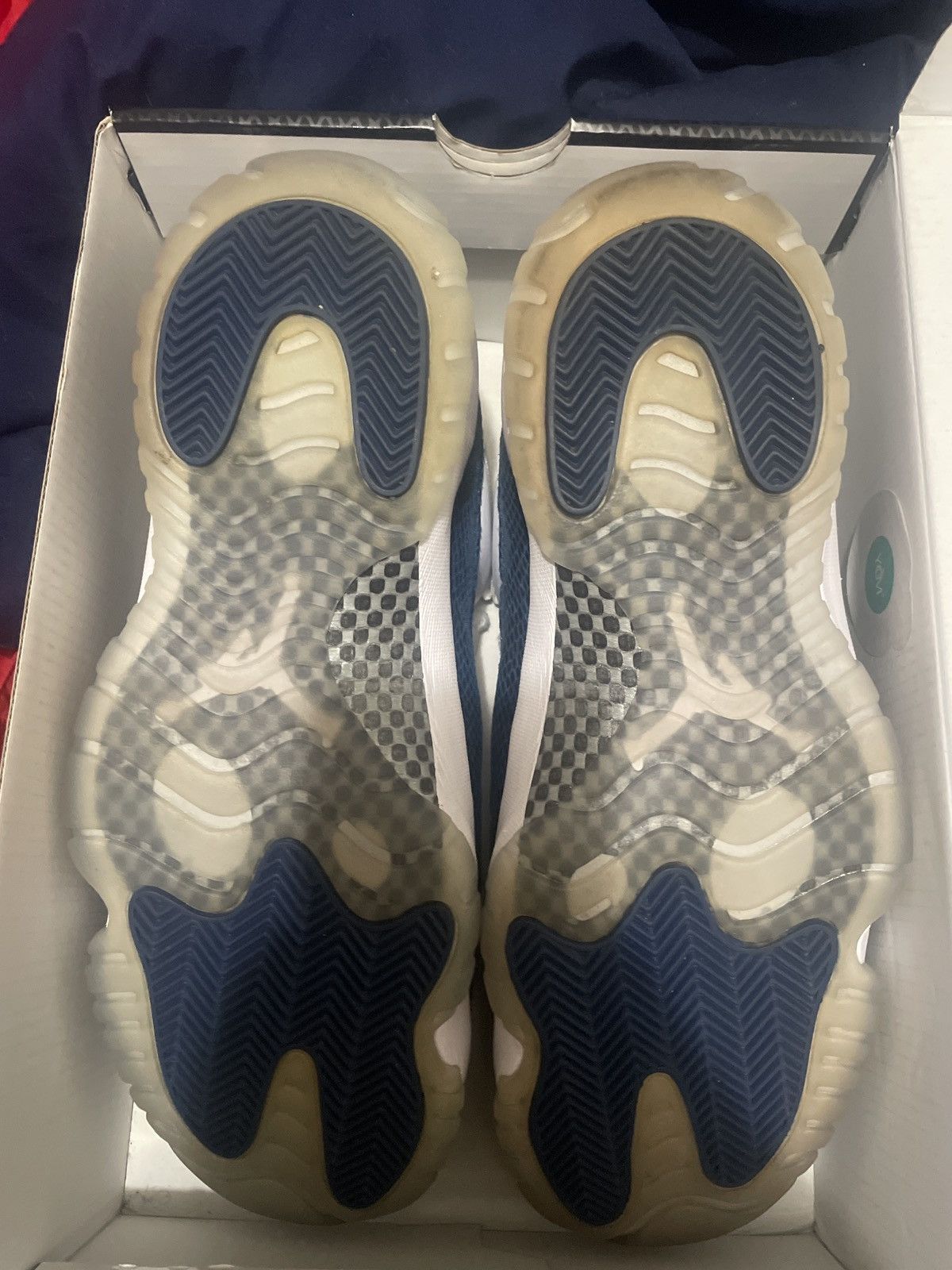 Jordan Brand Jordan 11 snake skin blue navy Size US 11.5 / EU 44-45 - 5 Thumbnail