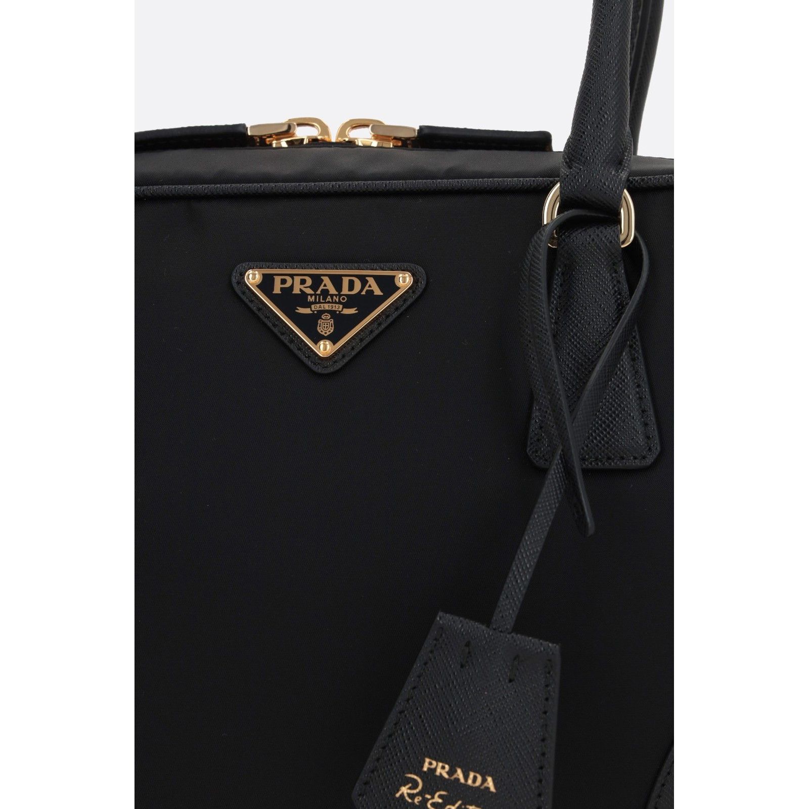 Prada PRADA Re-Edition 1978 Medium Black Re-Nylon Handbag New And Size ONE SIZE - 4 Thumbnail