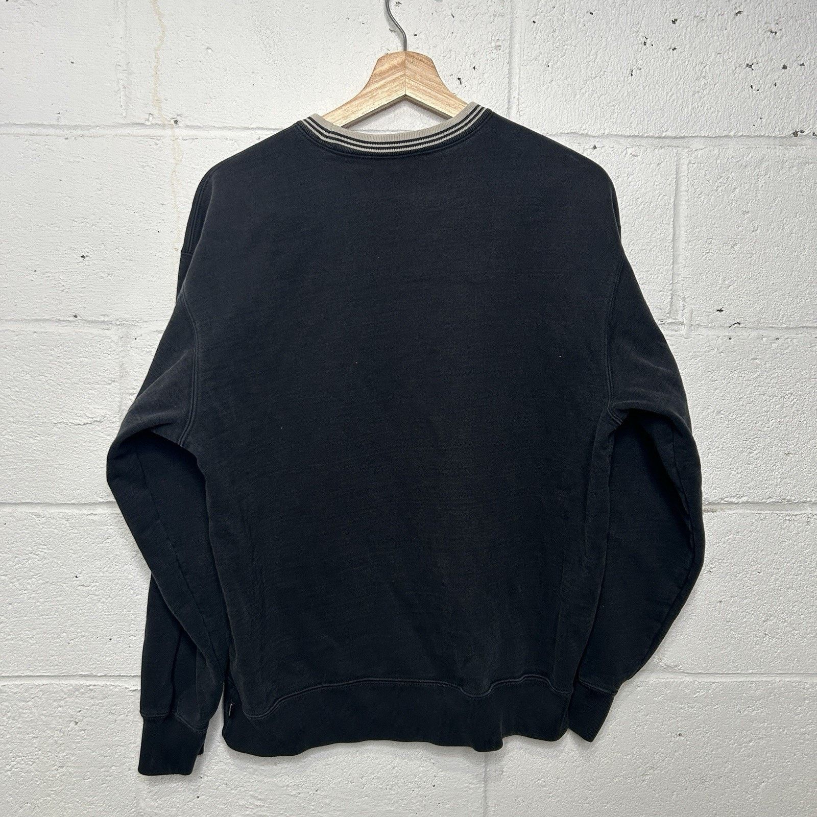 Supreme Supreme Double S Crewneck “Black” FW22 Size US S / EU 44-46 / 1 - 2 Thumbnail