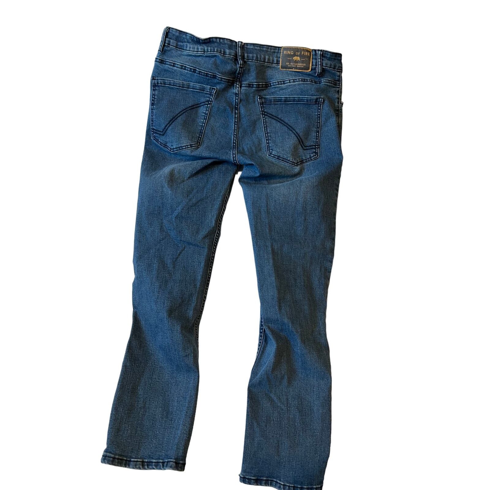 Ring Of Fire Ring Of Fire Skinny Fit Jeans Mens 31x30 Size US 31 - 4 Thumbnail