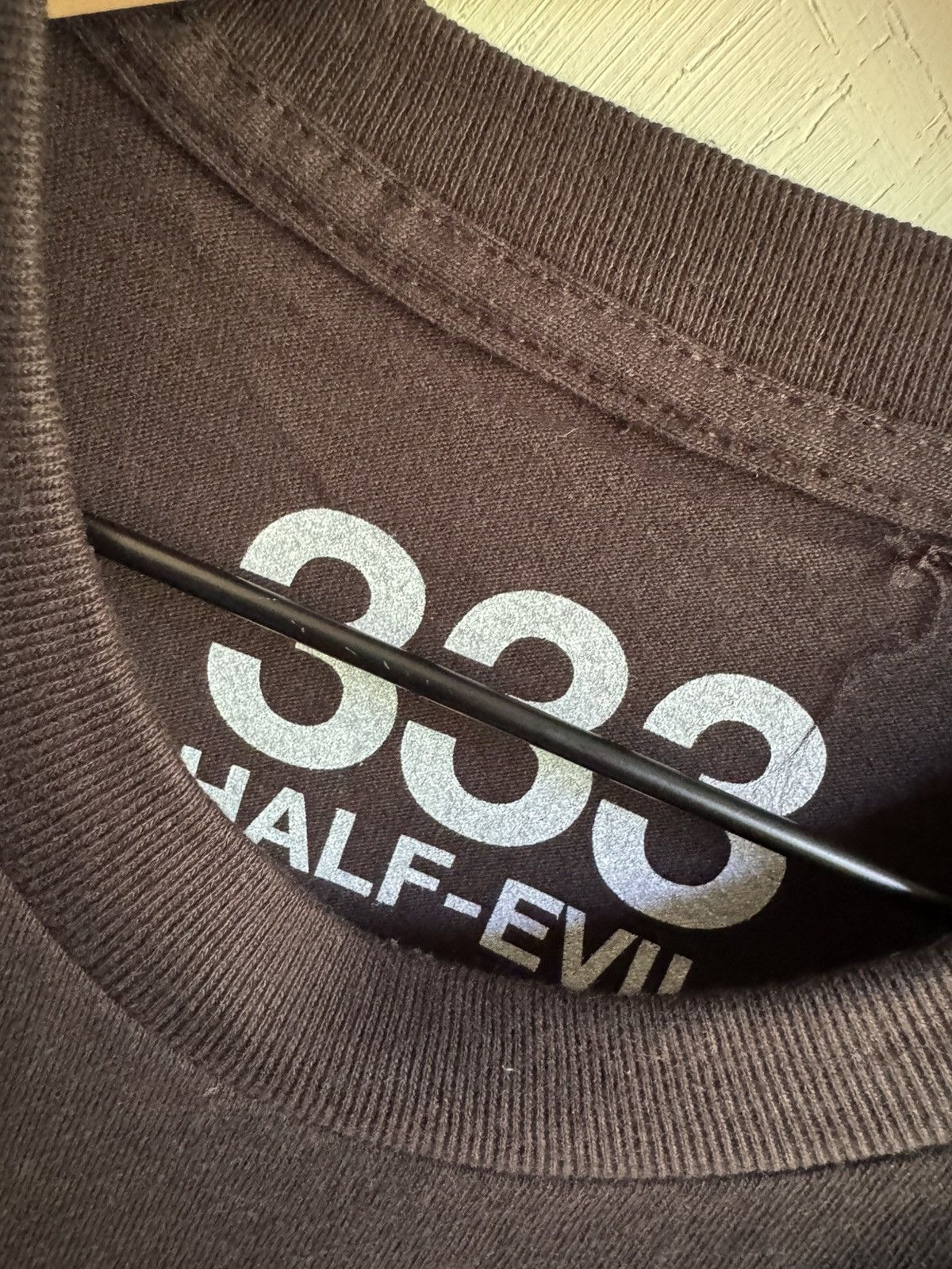 Half Evil Half Evil 333 8 Year Tee Black Size US XXL / EU 58 / 5 - 3 Thumbnail
