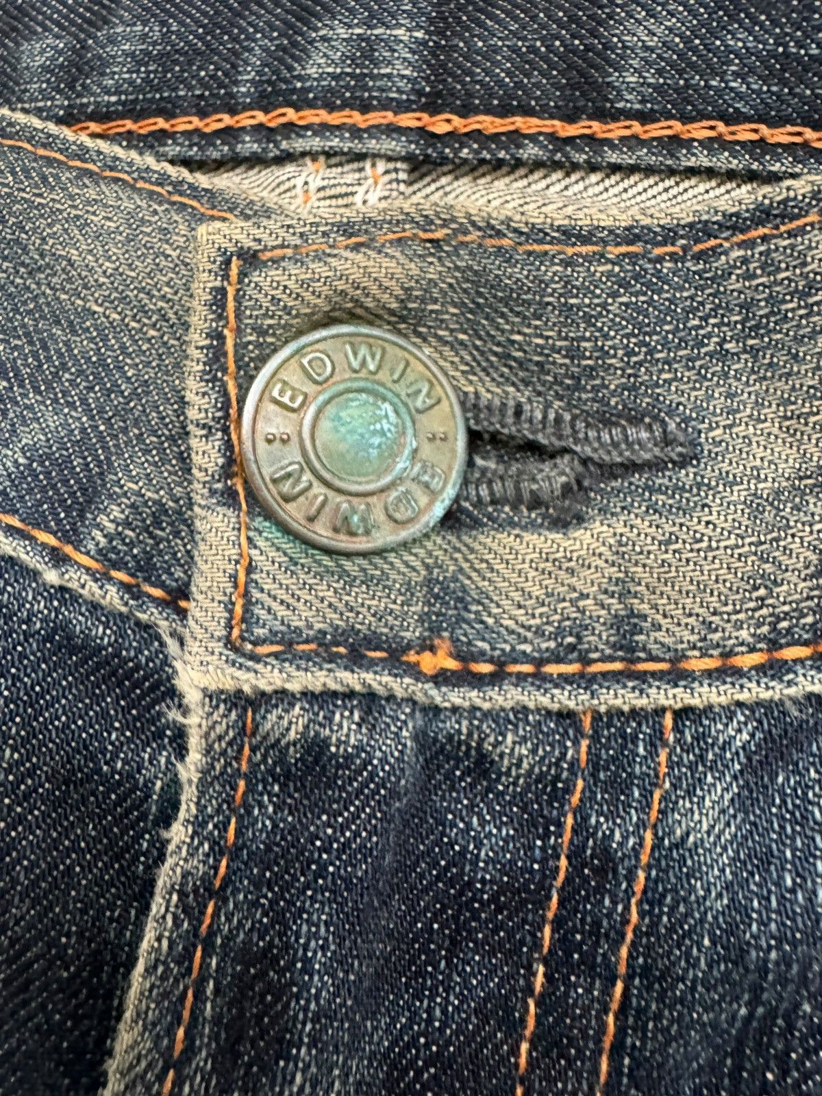 Edwin Vintage Edwin 503 Distressed rusty Jeans Size US 32 / EU 48 - 4 Thumbnail