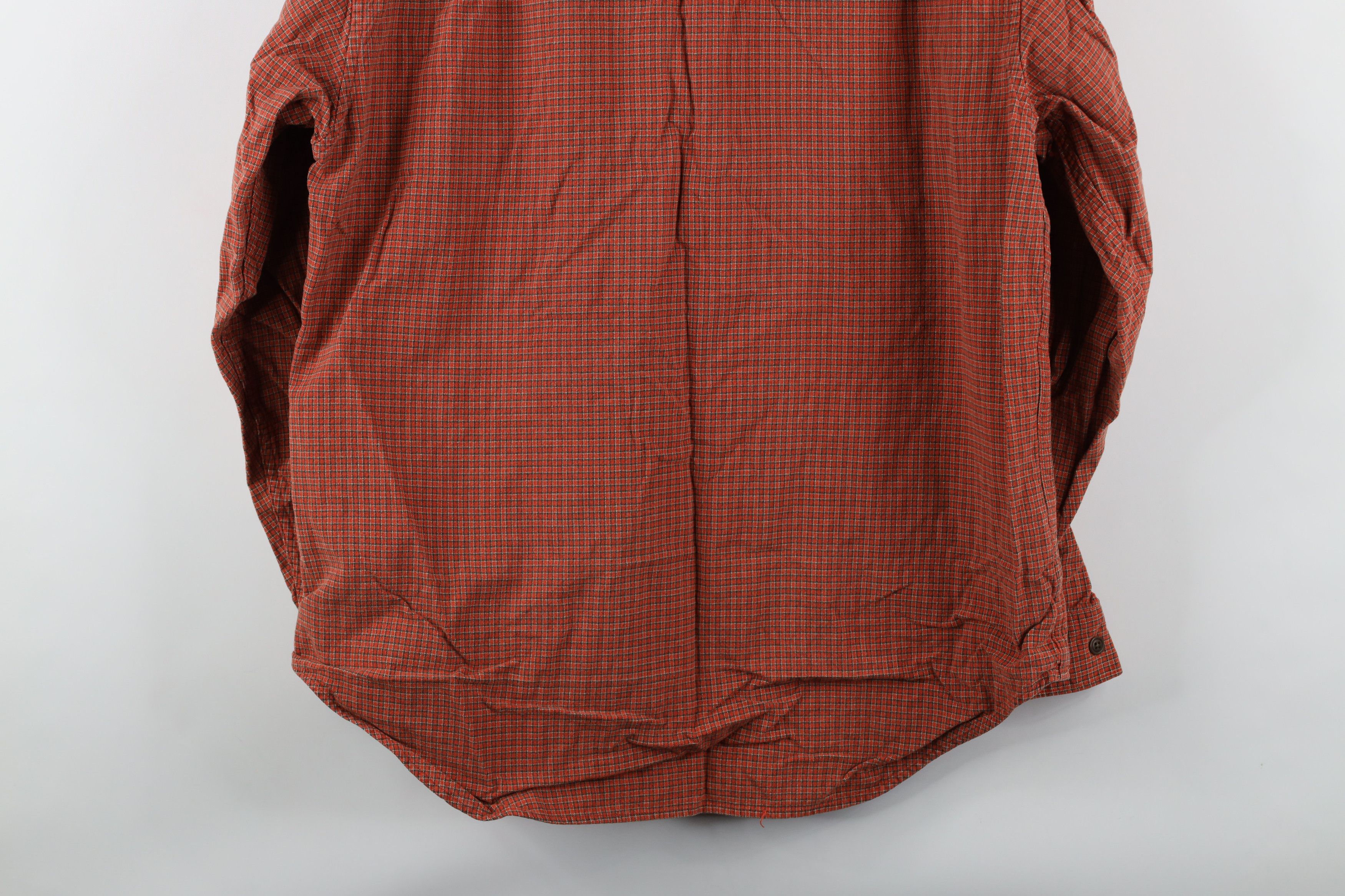 Gap × Vintage Vintage 90s Gap Heavyweight Collared Button Shirt Orange Size US M / EU 48-50 / 2 - 9 Thumbnail