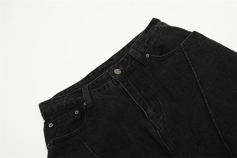 Japanese Brand × Vintage Men's hip-hop washed trendy loose wide-leg cargo jeans Size US 32 / EU 48 - 4 Thumbnail