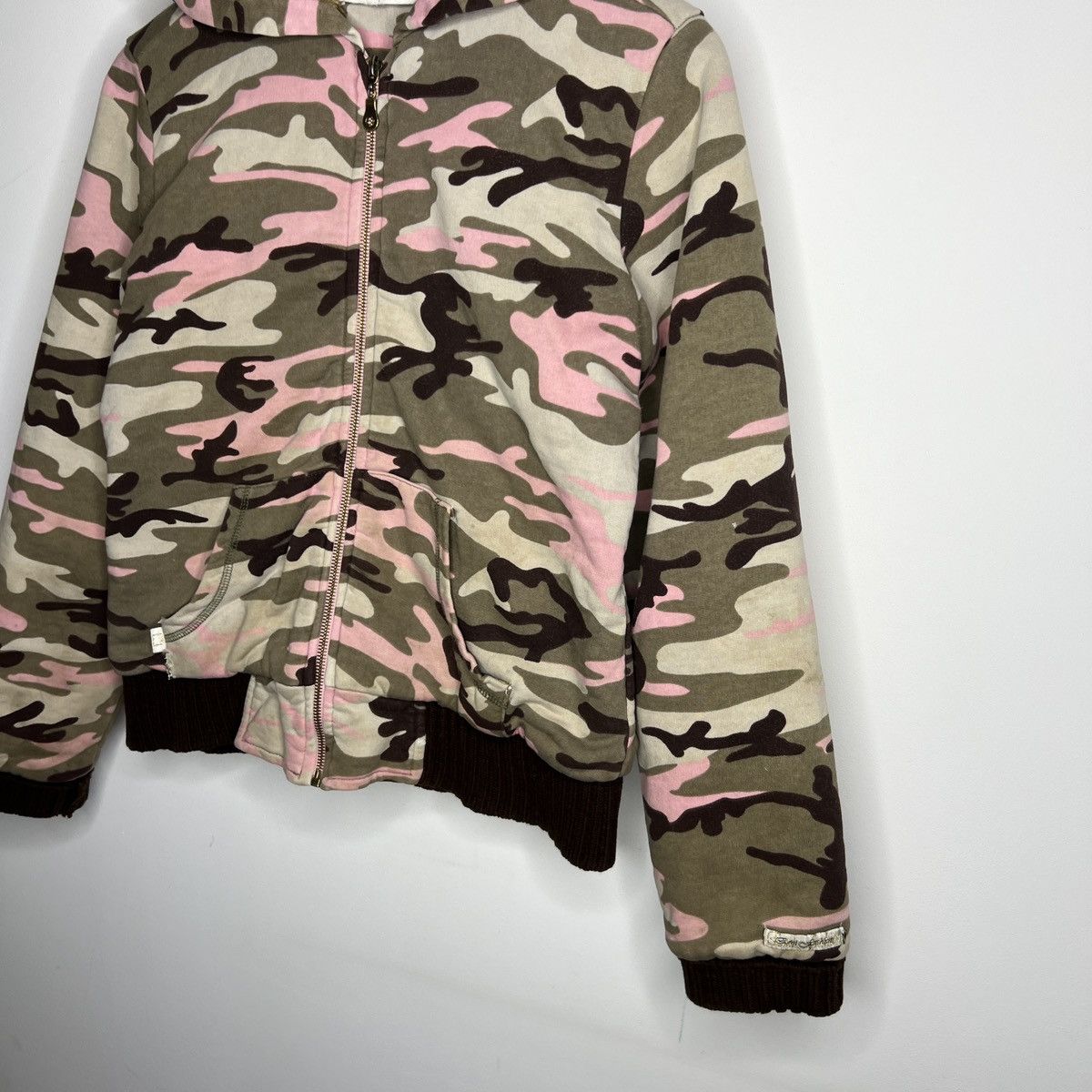 If Six Was Nine × Japanese Brand × Le Grande Bleu (L.G.B.) Vintage Fur Hoodie Giga DX If6was9 LGB Style Sweatshirt Y2K Size M / US 6-8 / IT 42-44 - 2 Thumbnail