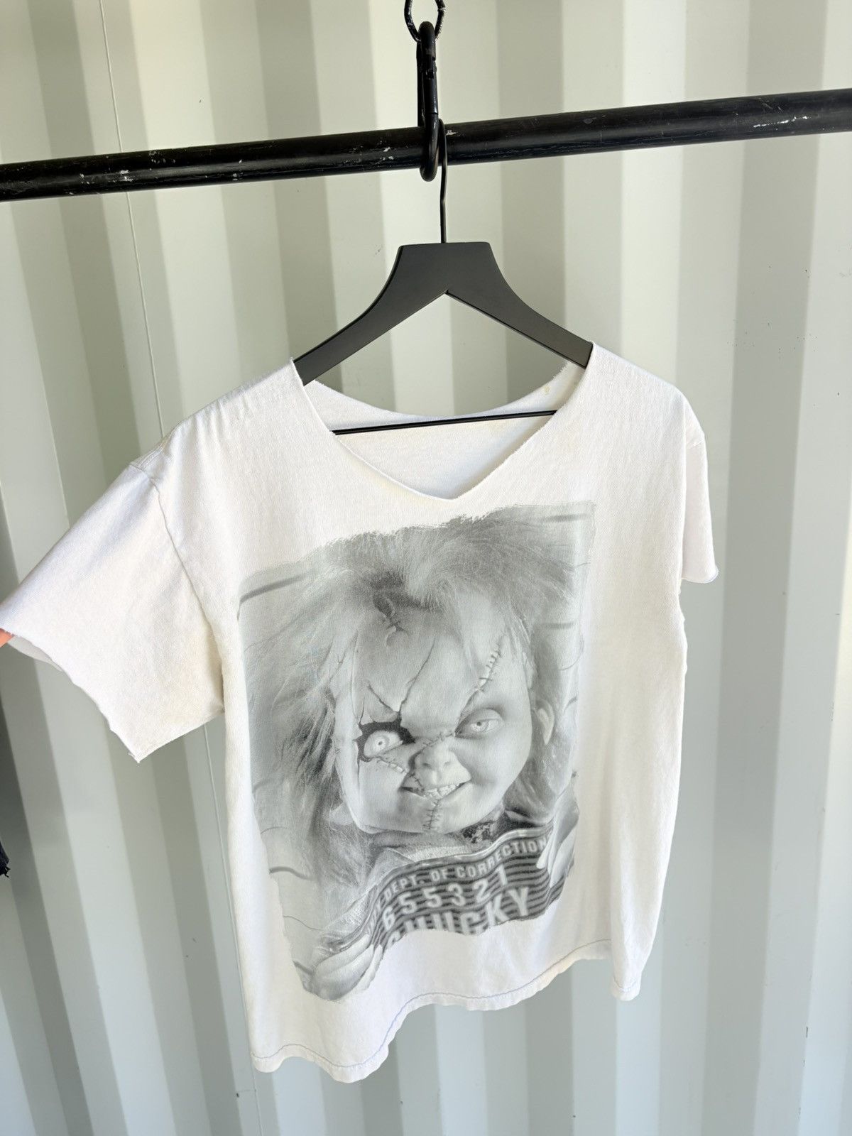 Vintage Thrashed Chucky Faded Distressed Shirt ERD GRUNGE Size US M / EU 48-50 / 2 - 2 Thumbnail