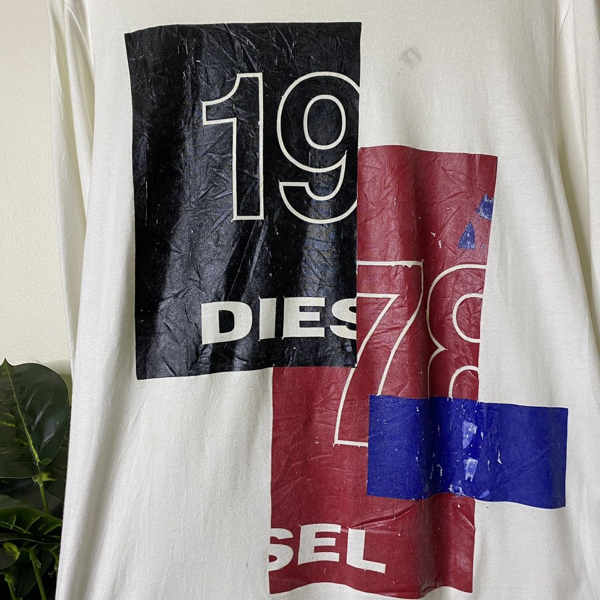 Diesel × Vintage Vintage Y2K Diesel 1978 Big Logo L/S T Shirt Size US L / EU 52-54 / 3 - 2 Thumbnail