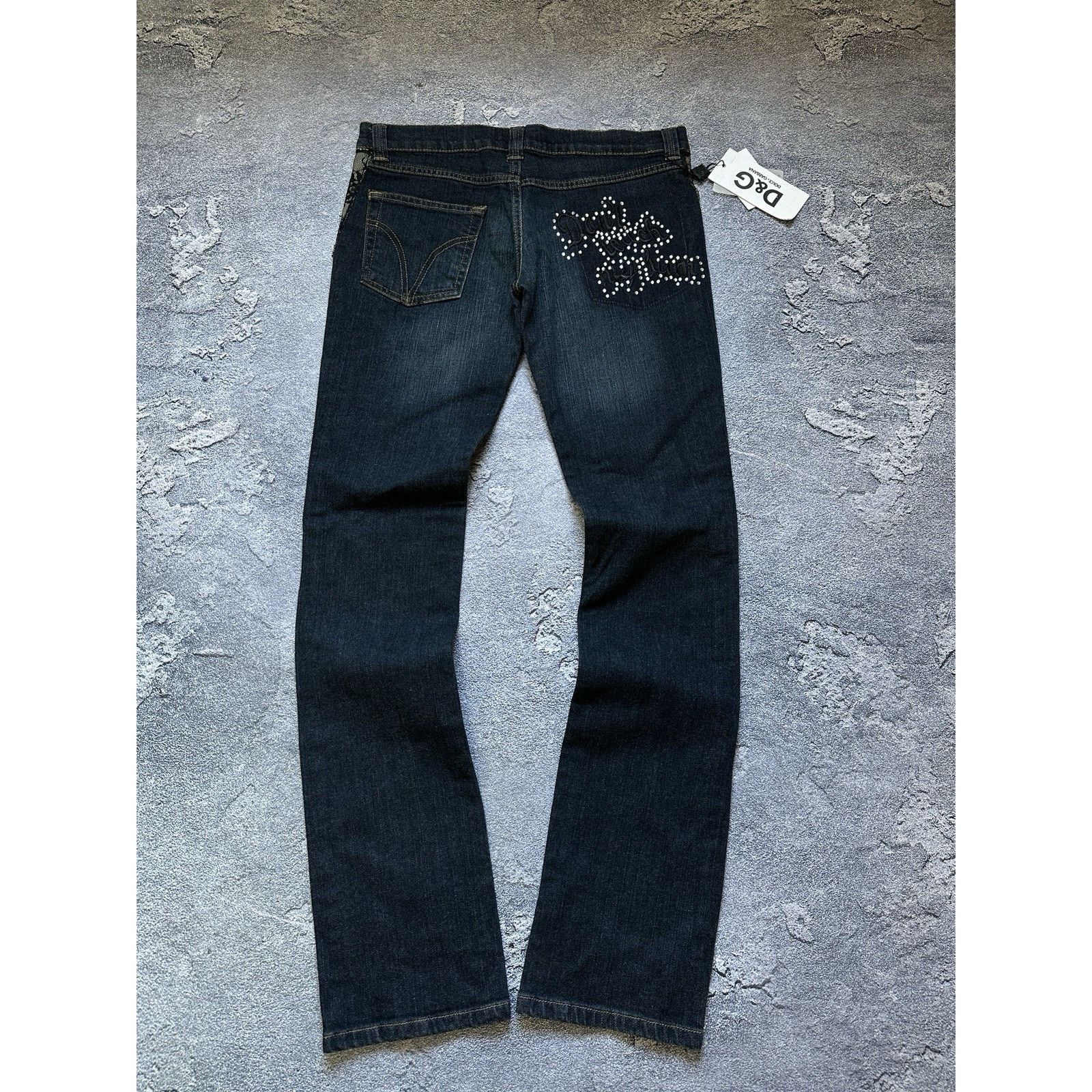 パンツ 00s DOLCE&GABBANA black denim pants y2k 00s DOLCE&GABBANA black denim pants y2k Vintage dolce