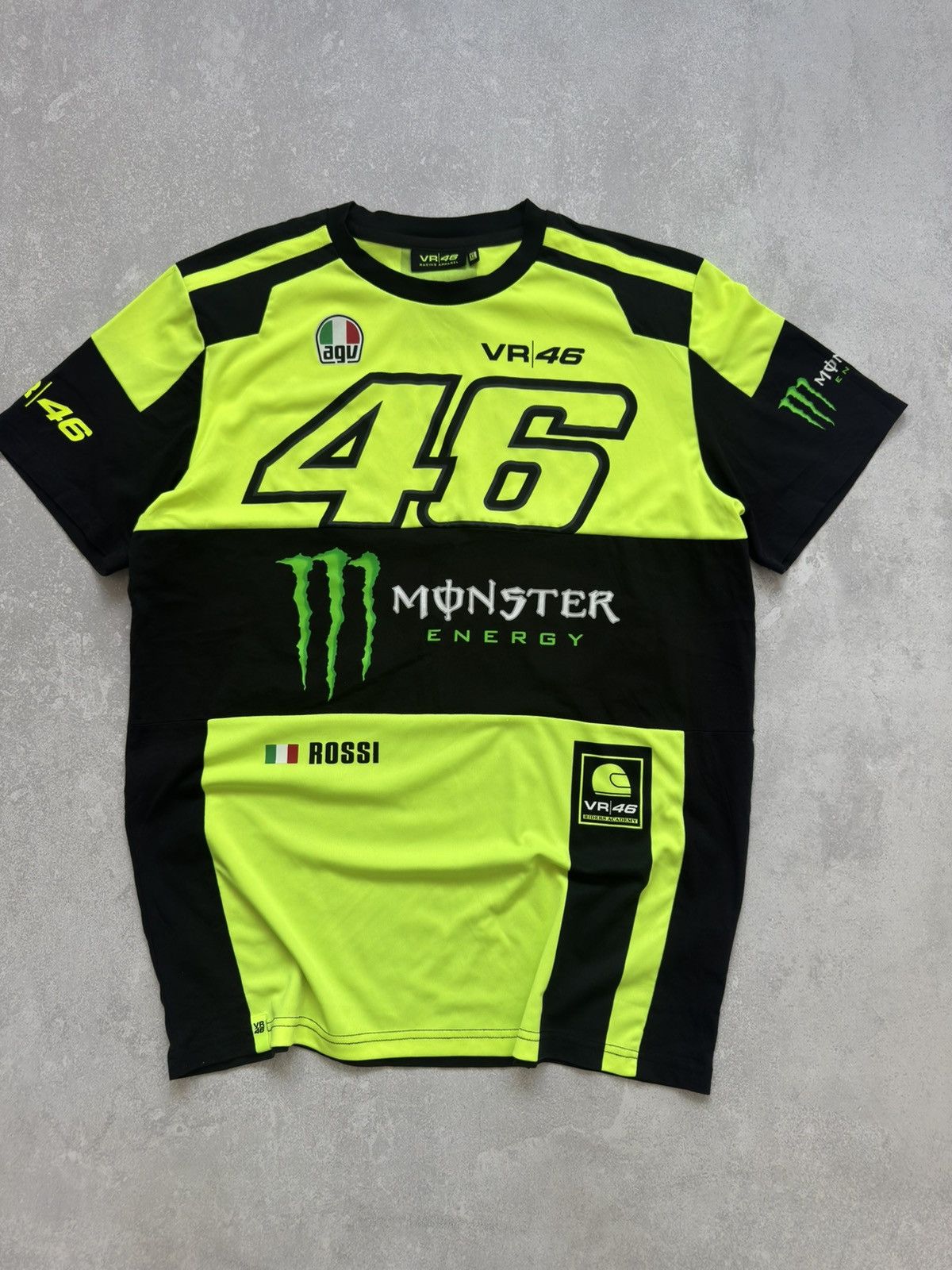 NASCAR Valentino Rossi VR46 Monster Energy Apparel Racing Shirt Size US XL / EU 56 / 4 - 3 Thumbnail