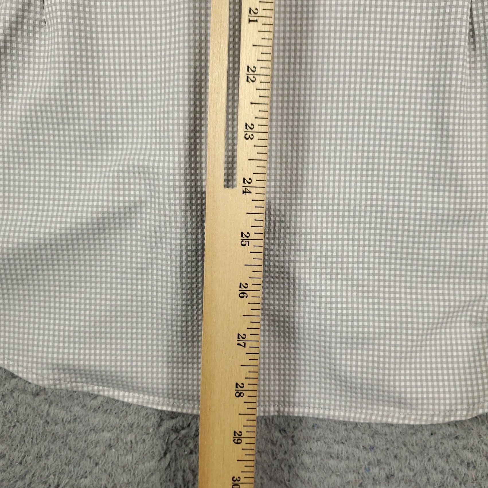 Mizzen+Main Mizzen+Main Shirt Mens Size Small Gray Casual Button Up Long Sleeve Size US S / EU 44-46 / 1 - 5 Thumbnail