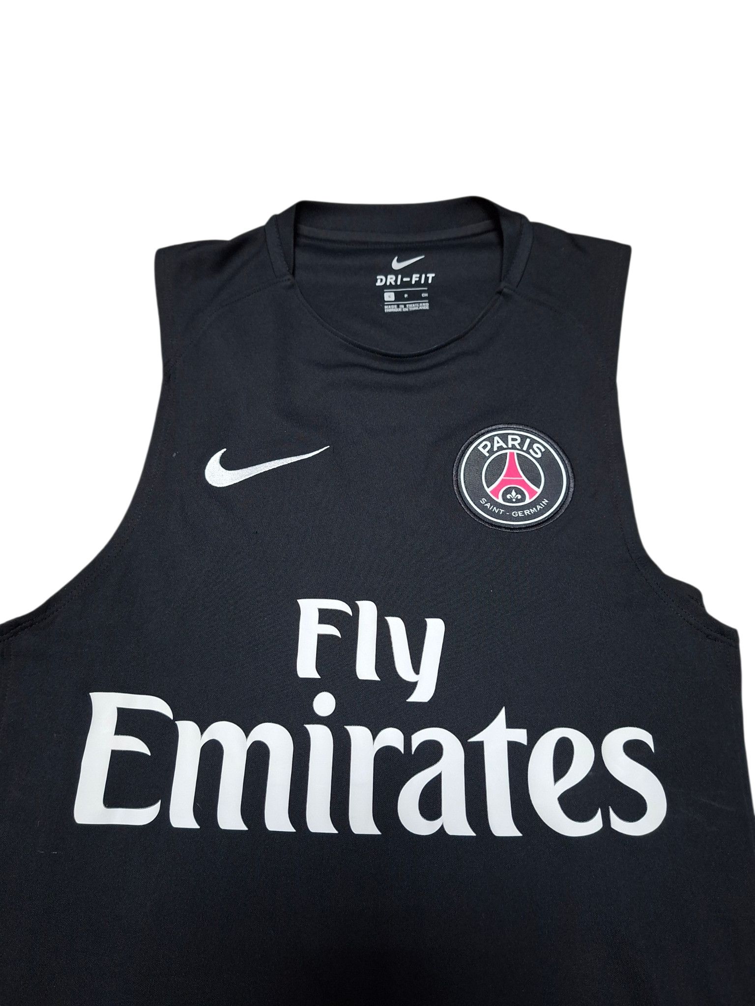 Nike PSG NIKE VINTAGE 2016 SOCCER SLEVELESS TEE Size US S / EU 44-46 / 1 - 2 Thumbnail