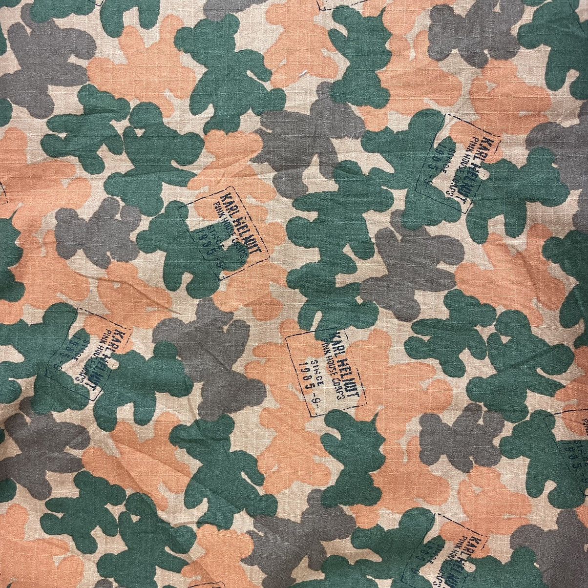 Japanese Brand 🔥Karl Helmut Little Bear Pacthwork Hooded Jacket Size US M / EU 48-50 / 2 - 10 Thumbnail