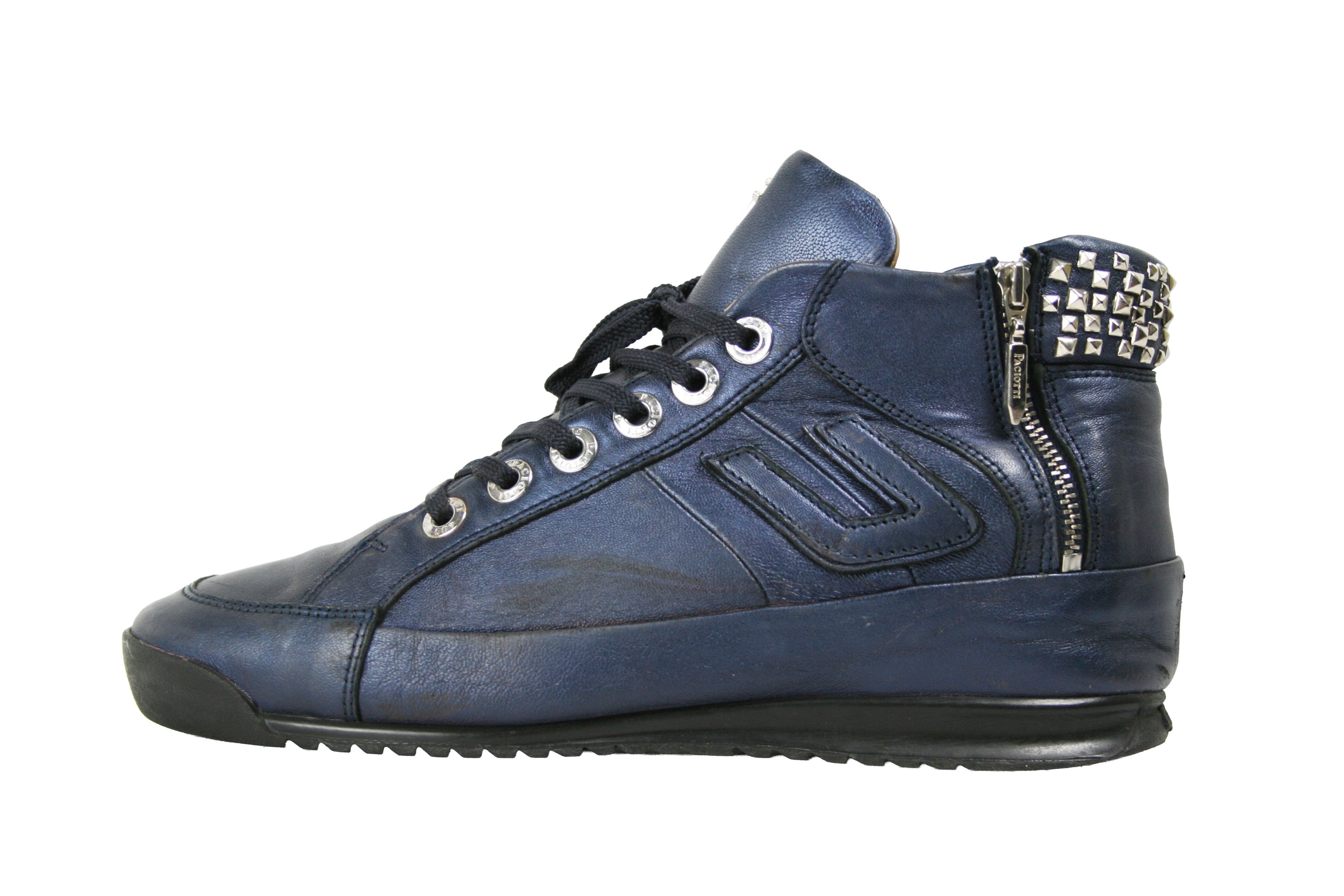 Paciotti 00S Y2K Rockstuds Side Zip Sneakers Vintage Size US 7 / IT 37 - 1 Thumbnail