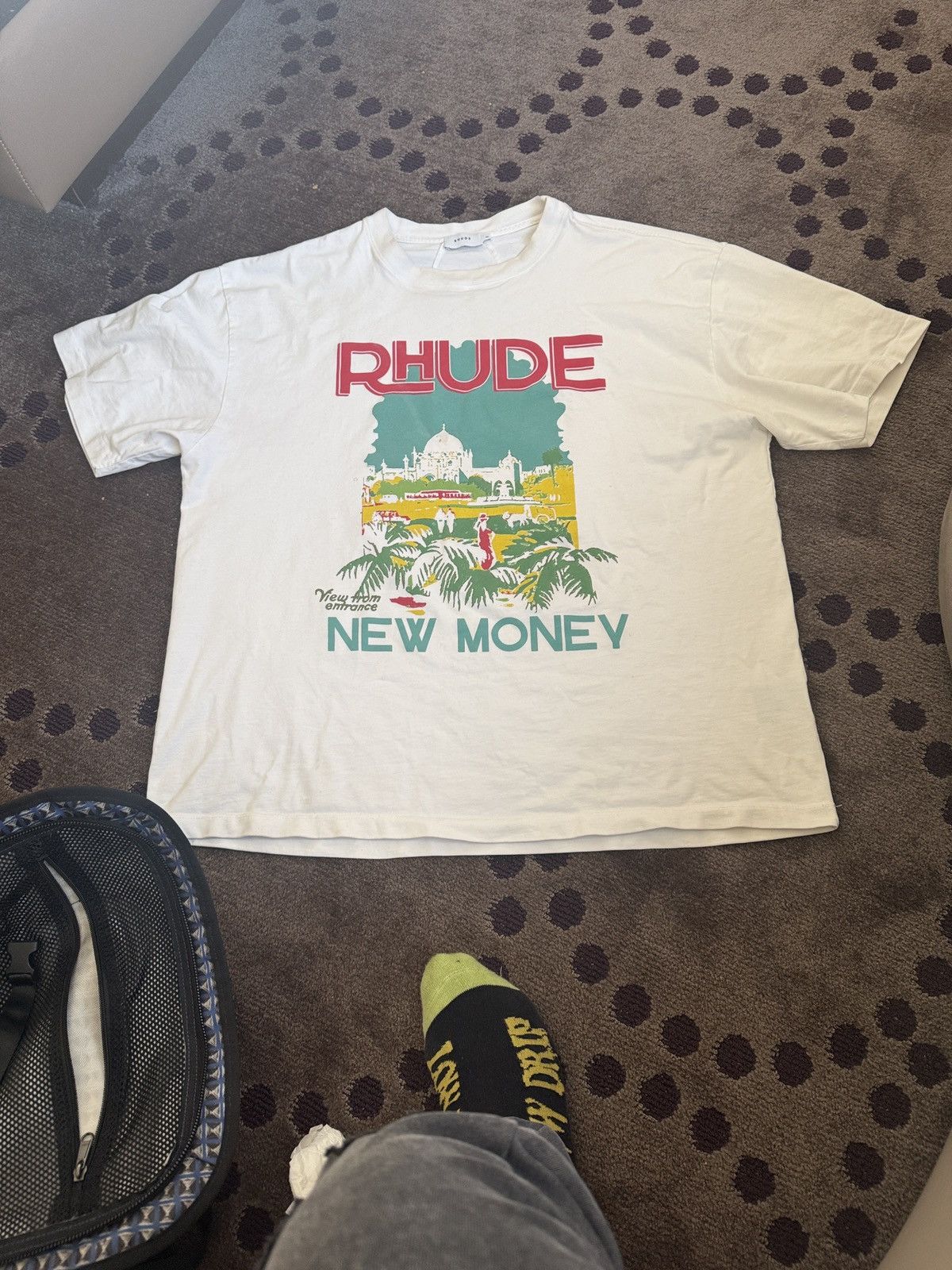Rhude Rhude new money tshirt Size US XL / EU 56 / 4 - 1 Thumbnail