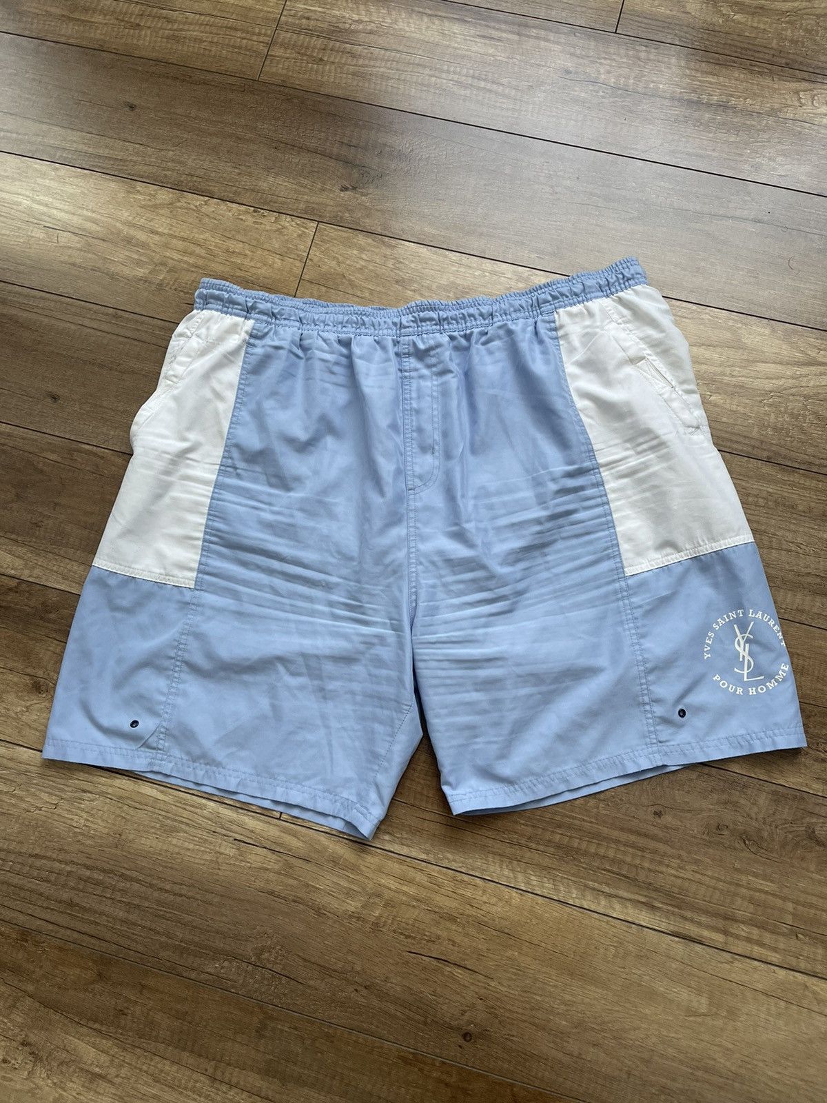 Saint laurent swim shorts clearance