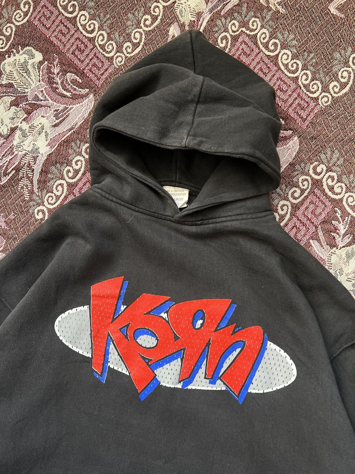 Band Tees × Vintage VERY RARE 90s Vintage Korn Hoodie Size US XL / EU 56 / 4 - 2 Thumbnail